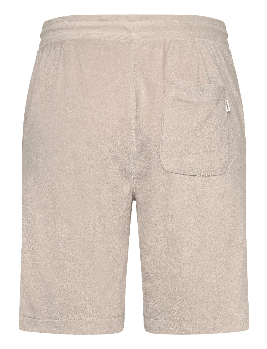 Lindbergh - Towel shorts with elastic waist - sweatshorts - fair grey - 2
