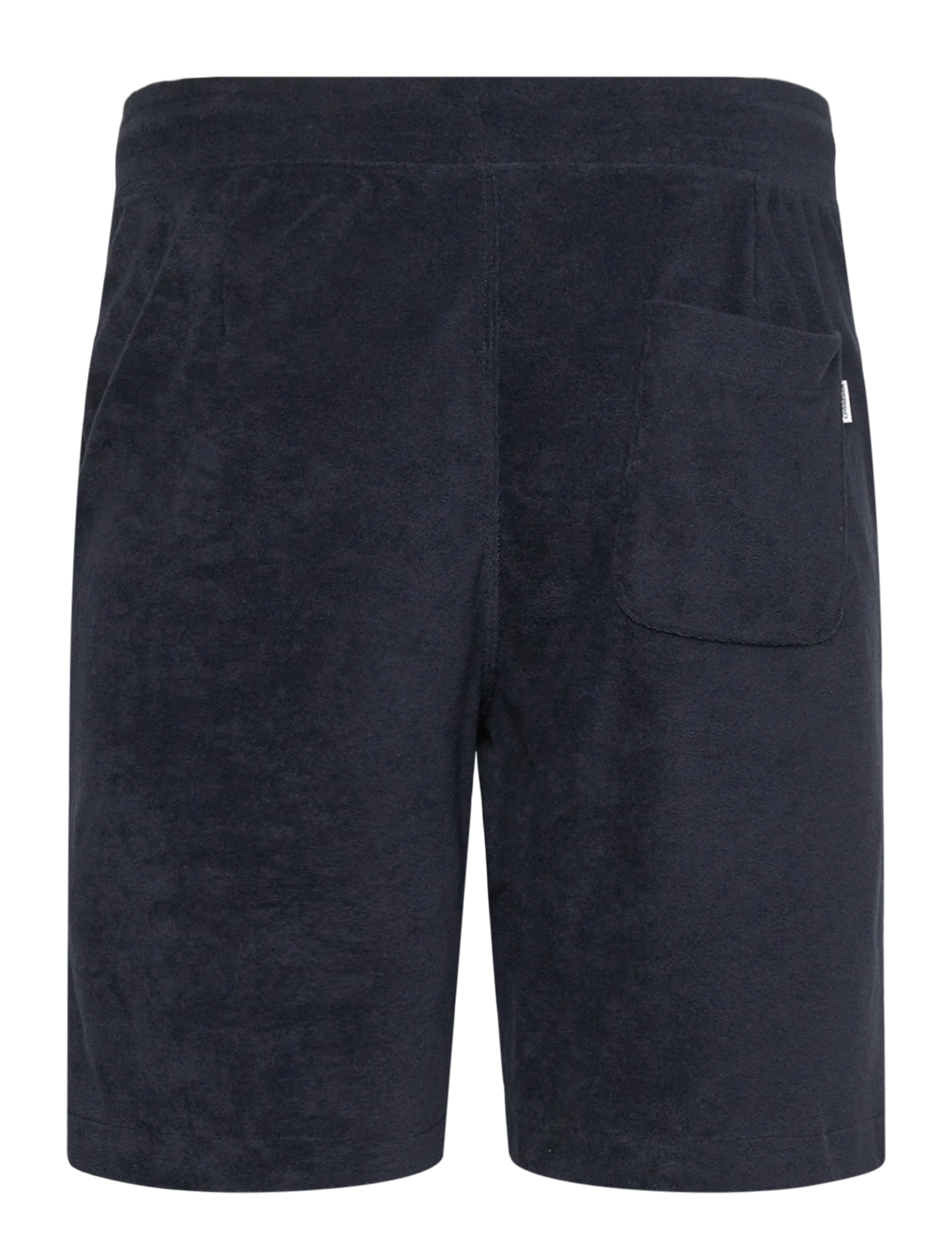 Lindbergh - Towel shorts with elastic waist - sweatshorts - navy - 2