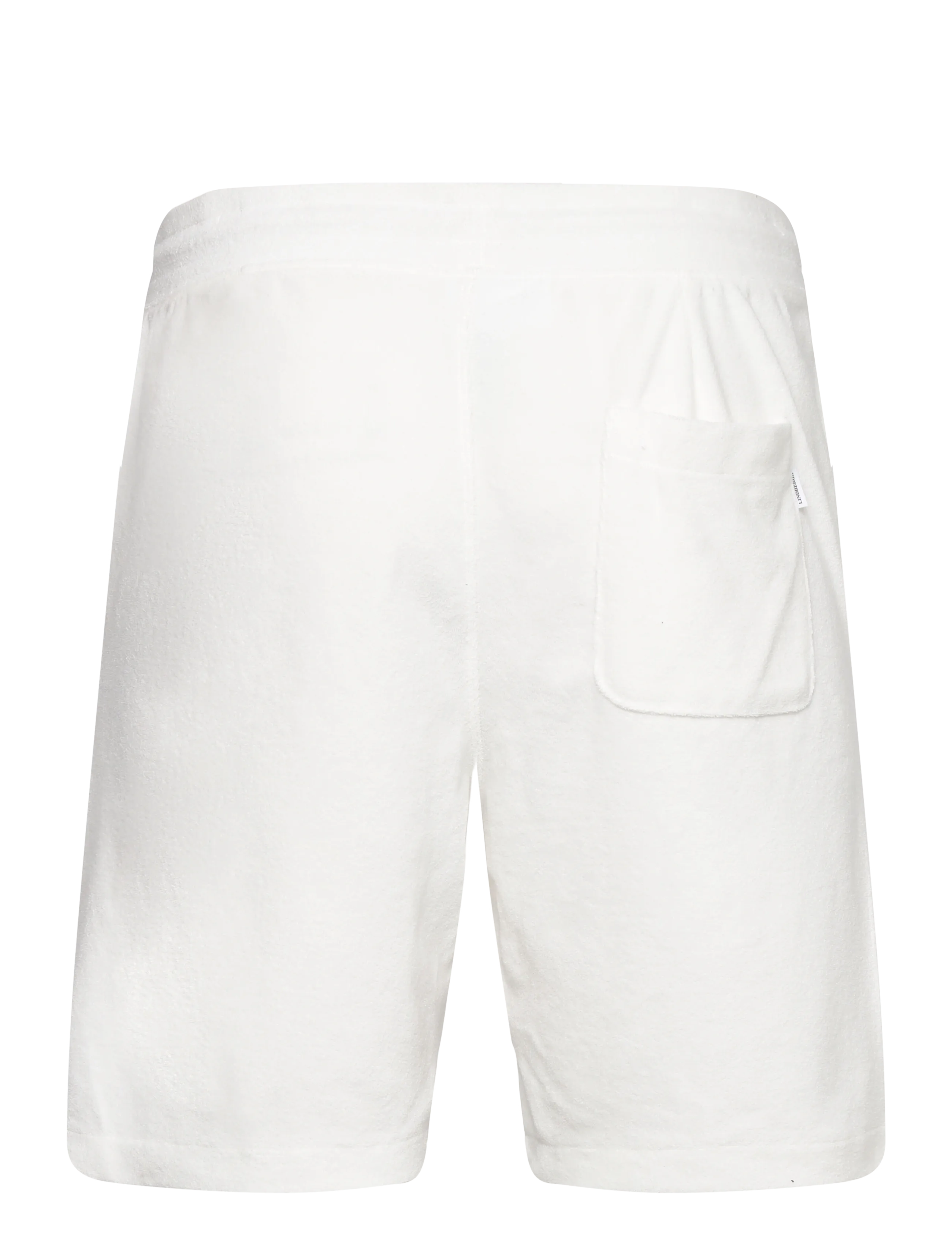 Lindbergh - Towel shorts with elastic waist - sweatshorts - off white - 2
