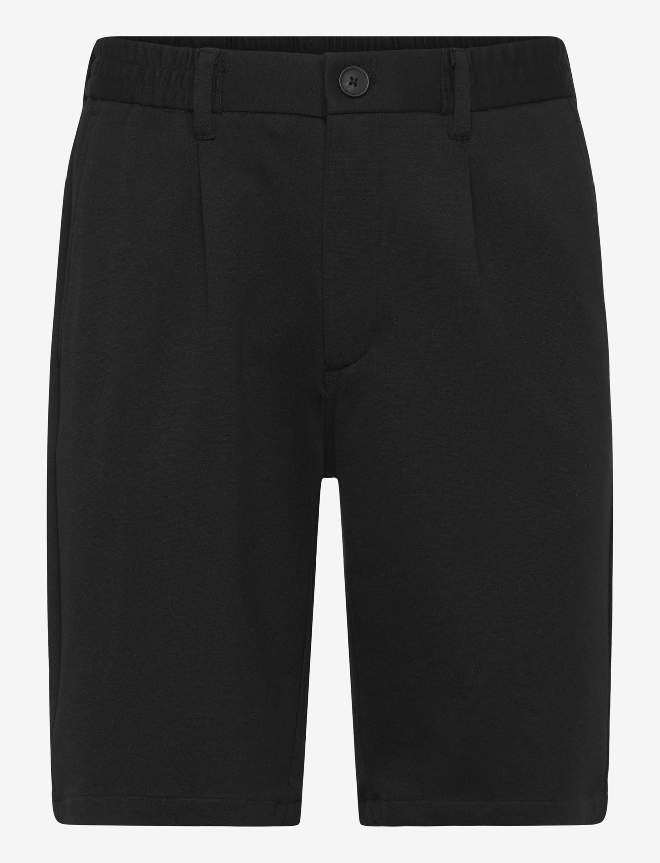 Lindbergh - Superflex elastic waist shorts - lühikesed dressipüksid - black - 1