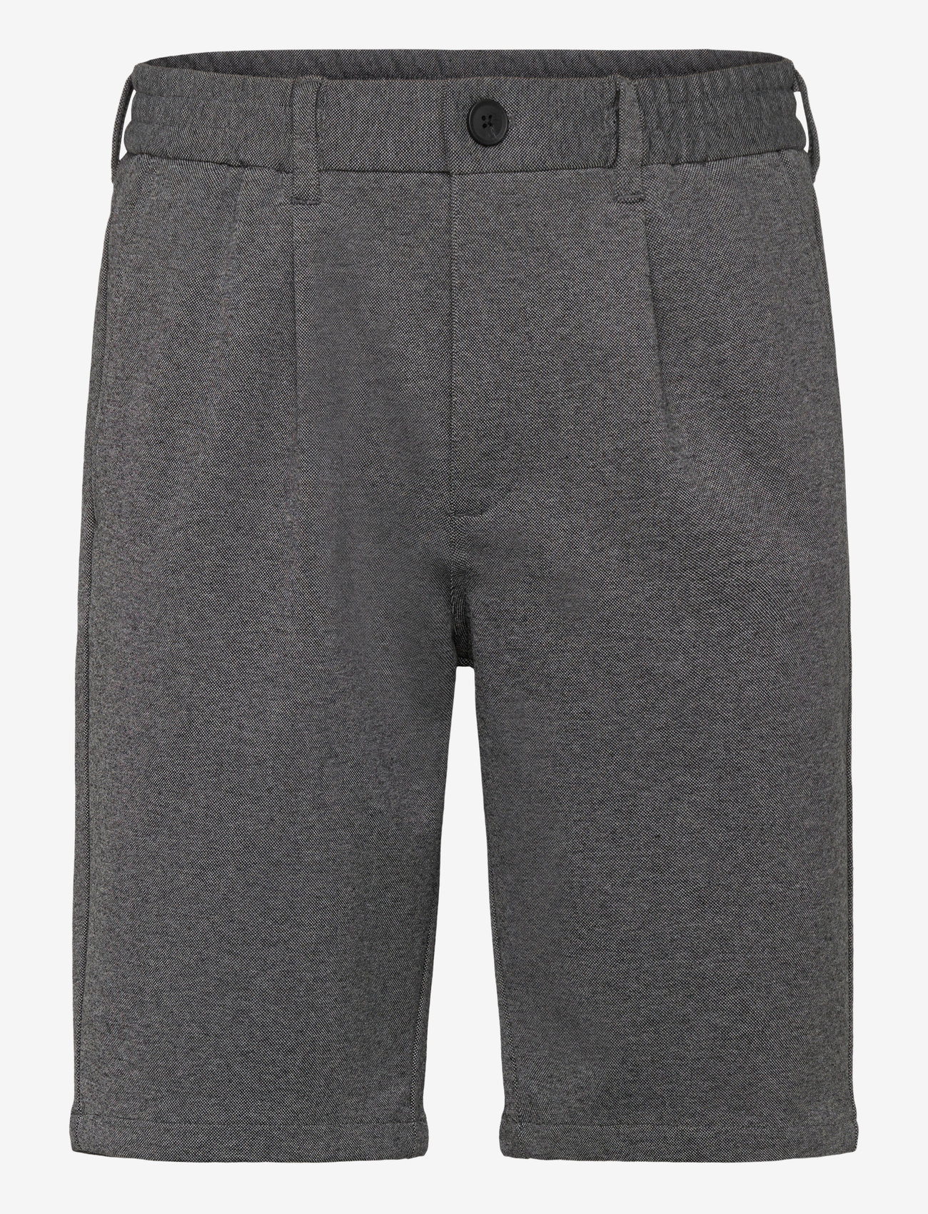 Lindbergh - Superflex elastic waist shorts - sweatshorts - grey mix - 1