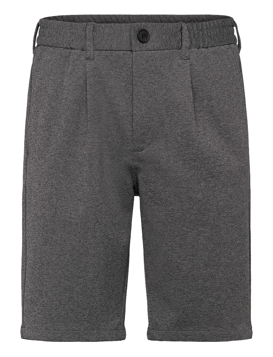 Lindbergh - Superflex elastic waist shorts - sweatshorts - grey mix - 1