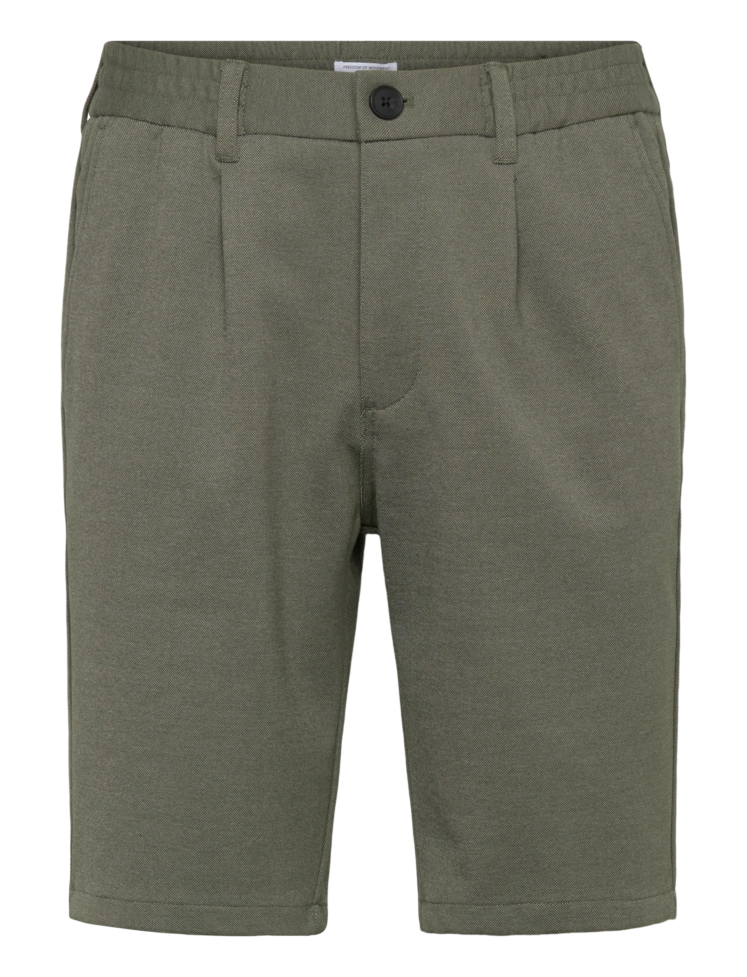 Lindbergh Superflex elastic waist shorts - Shorts - MID ARMY MIX / khaki/green