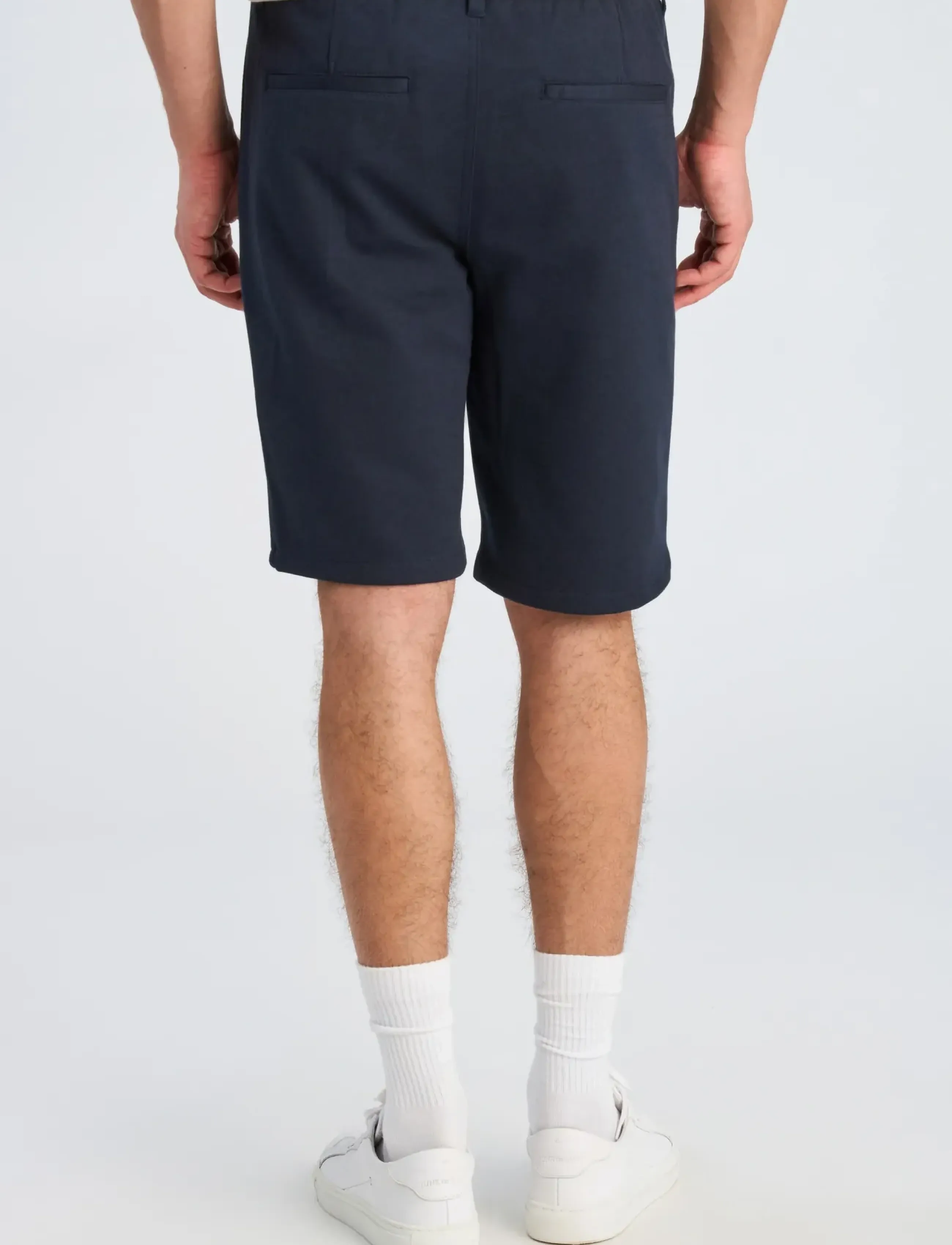 Lindbergh - Superflex elastic waist shorts - vyrams - navy mix - 4