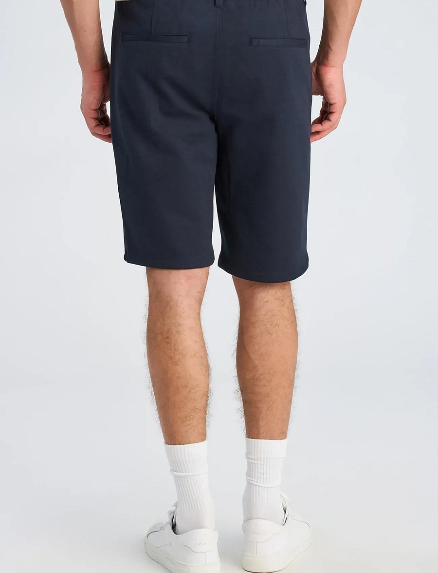 Lindbergh - Superflex elastic waist shorts - sweatshorts - navy mix - 4