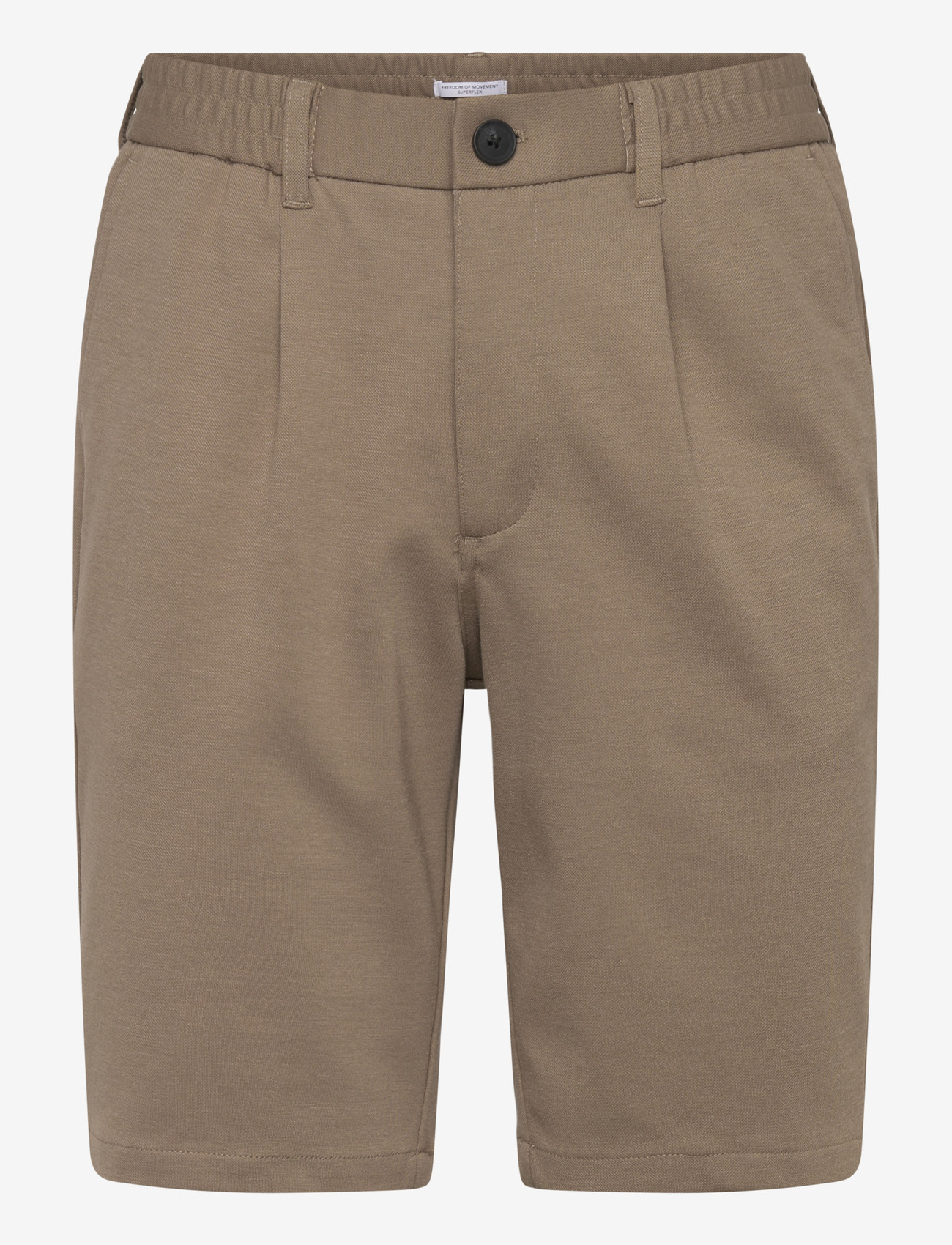 Lindbergh - Superflex elastic waist shorts - sweatshorts - sand mix - 1