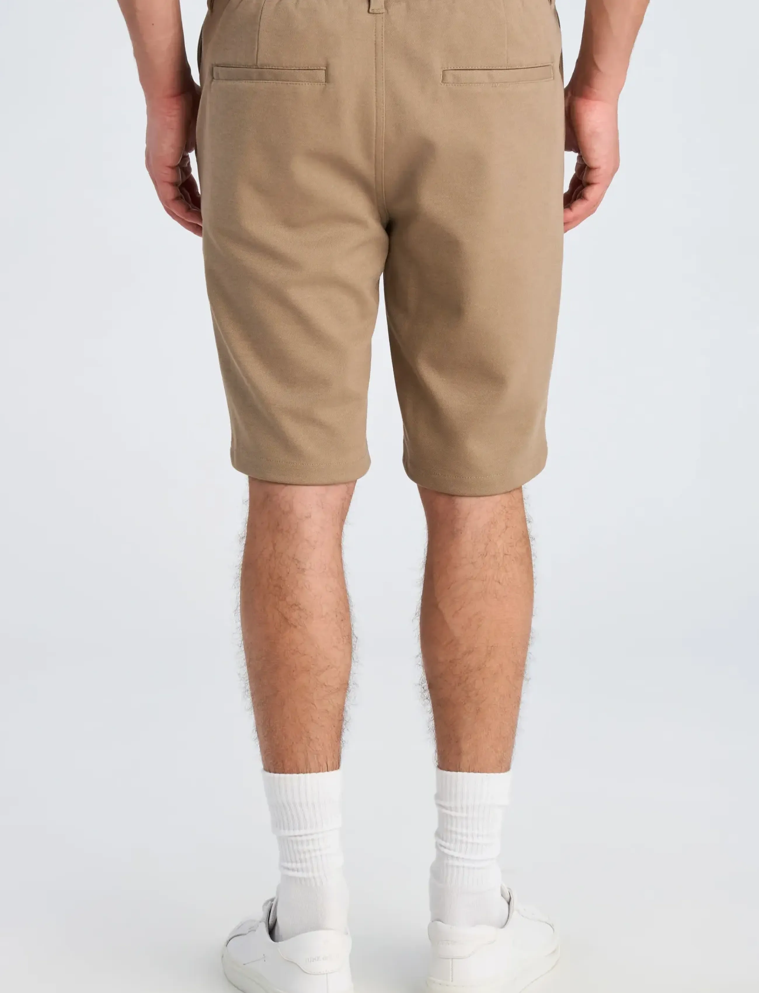 Lindbergh - Superflex elastic waist shorts - sweatshorts - sand mix - 4