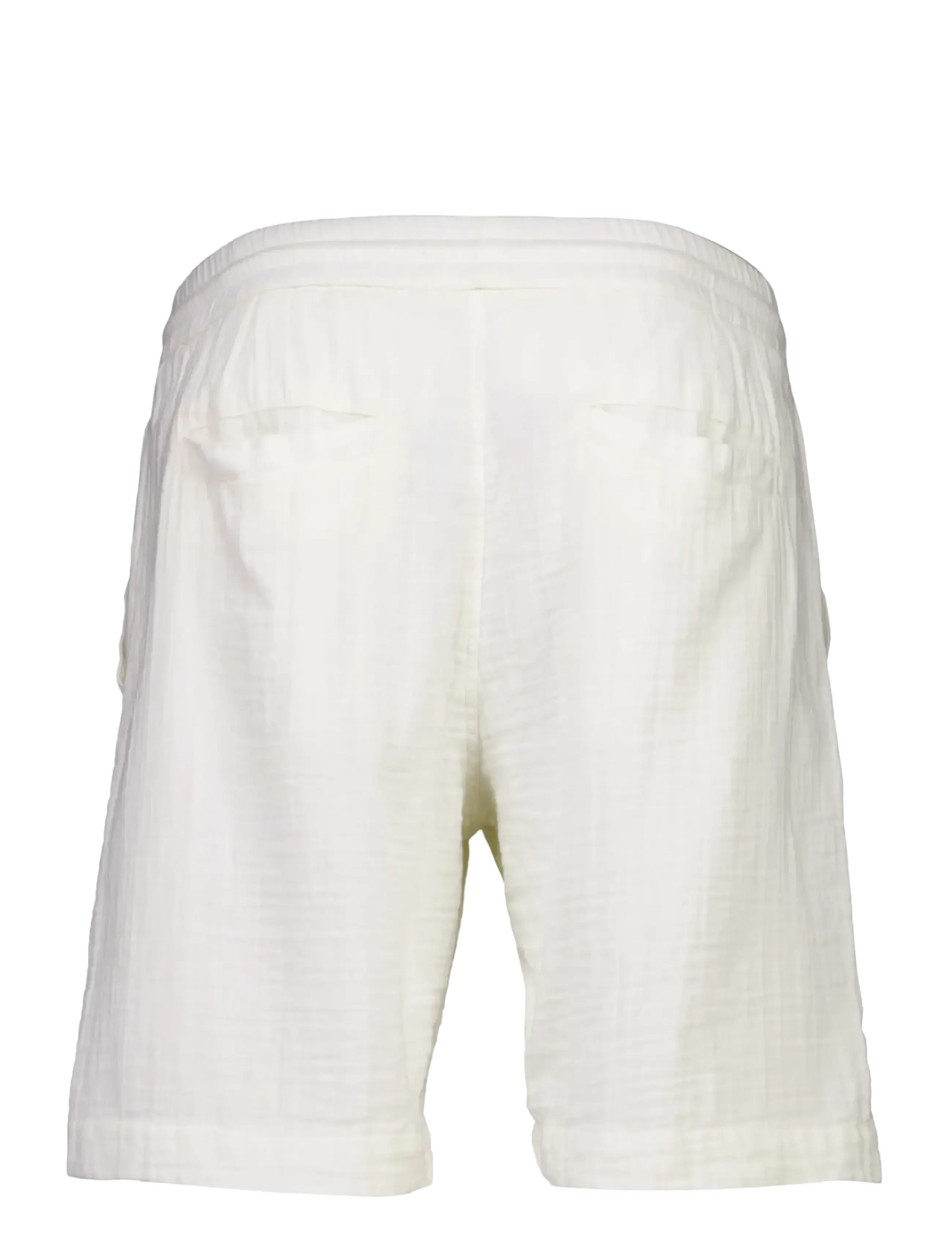 Lindbergh - Cotton muslin shorts - casual shorts - off white - 2
