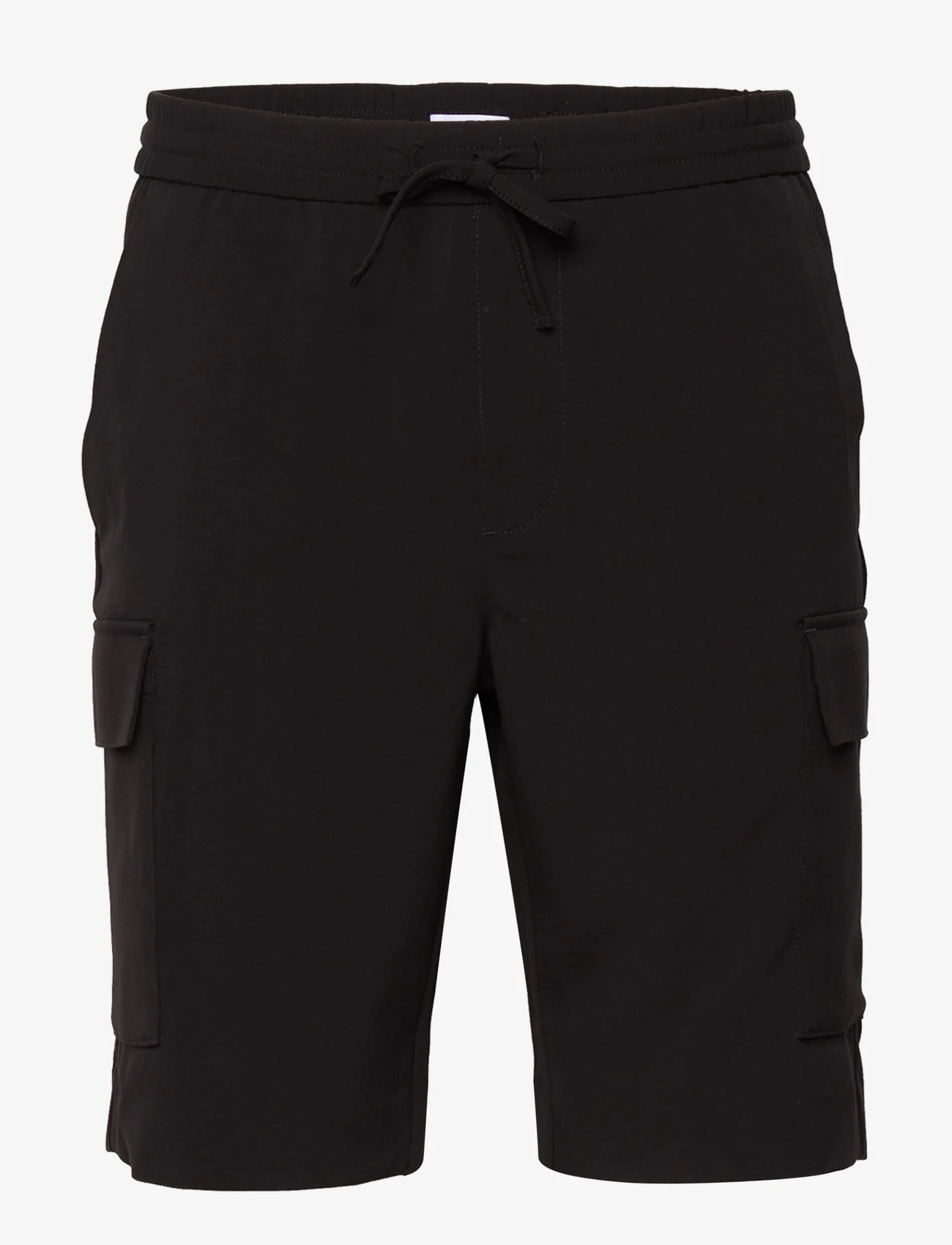 Lindbergh - Relaxed suit cargo shorts - miesten - black - 0