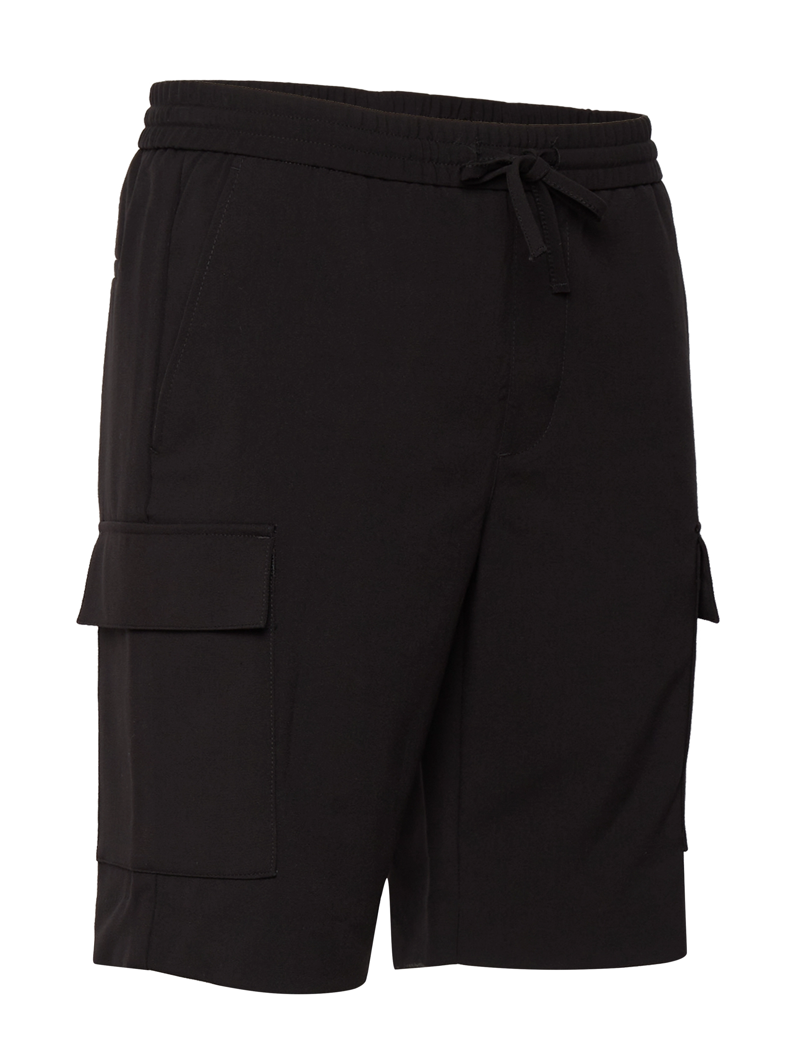 Lindbergh - Relaxed suit cargo shorts - black - 2