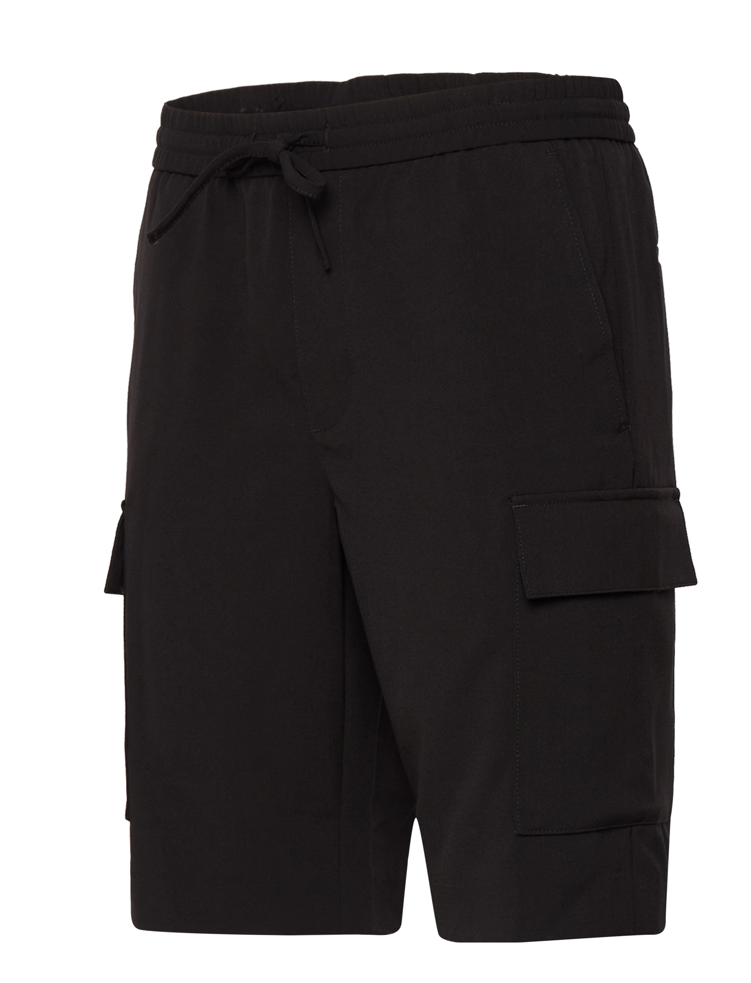 Lindbergh - Relaxed suit cargo shorts - black - 3
