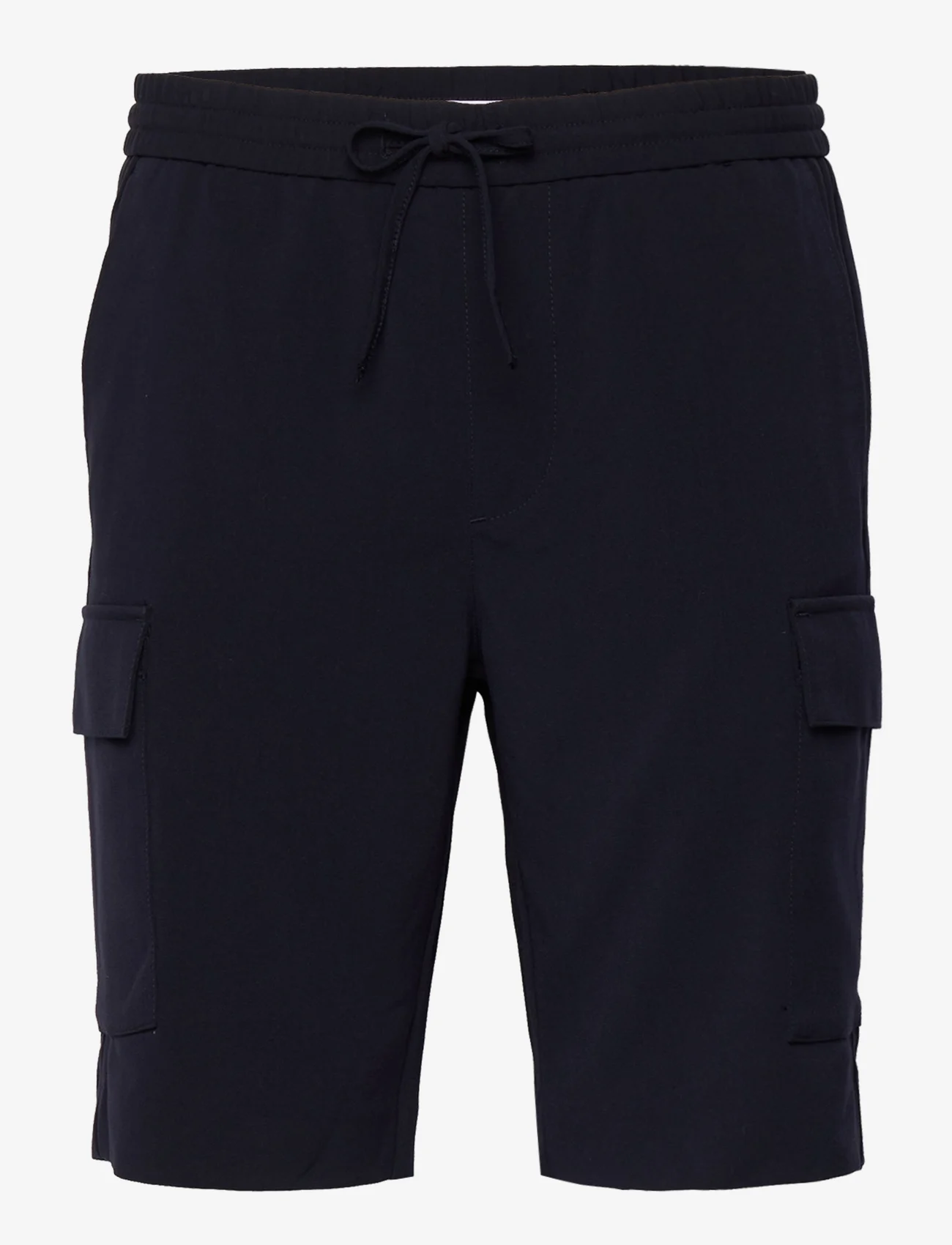 Lindbergh - Relaxed suit cargo shorts - miesten - navy - 0