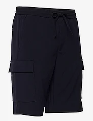 Lindbergh - Relaxed suit cargo shorts - män - navy - 2