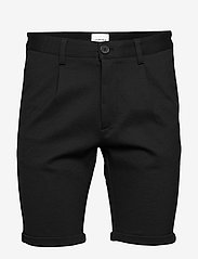 Pleated shorts - BLACK
