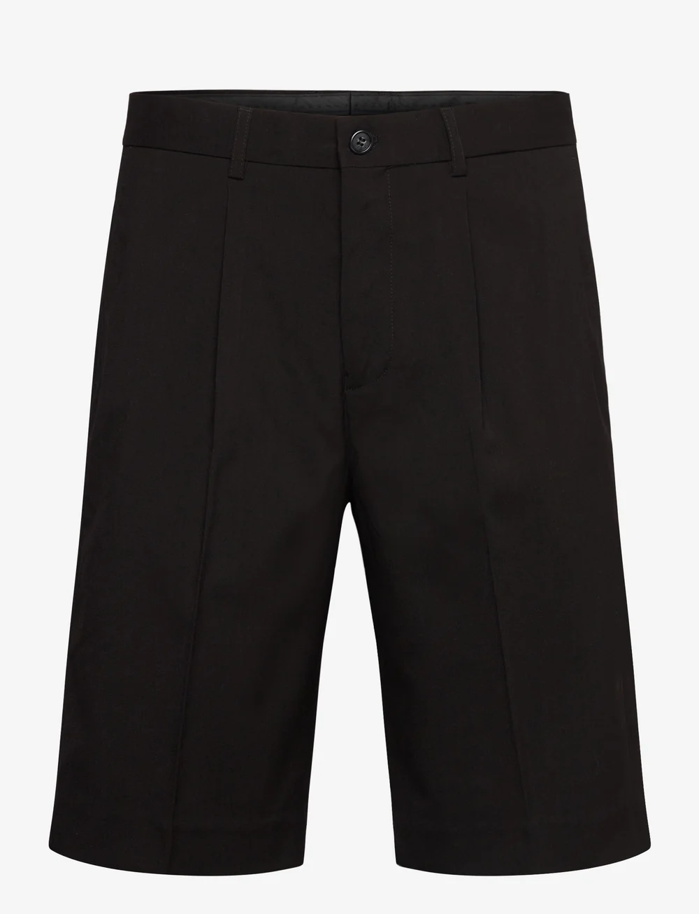 Lindbergh - Plain suit shorts - chinos shorts - black - 0