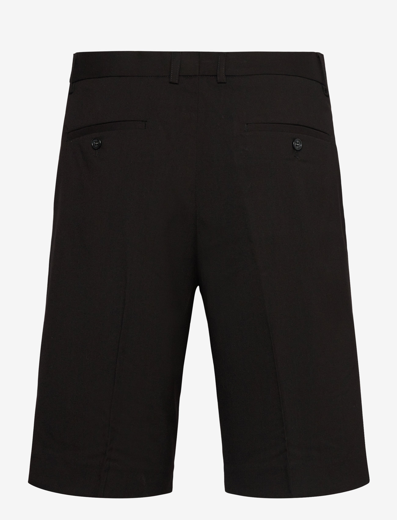 Lindbergh - Plain suit shorts - chinos shorts - black - 1
