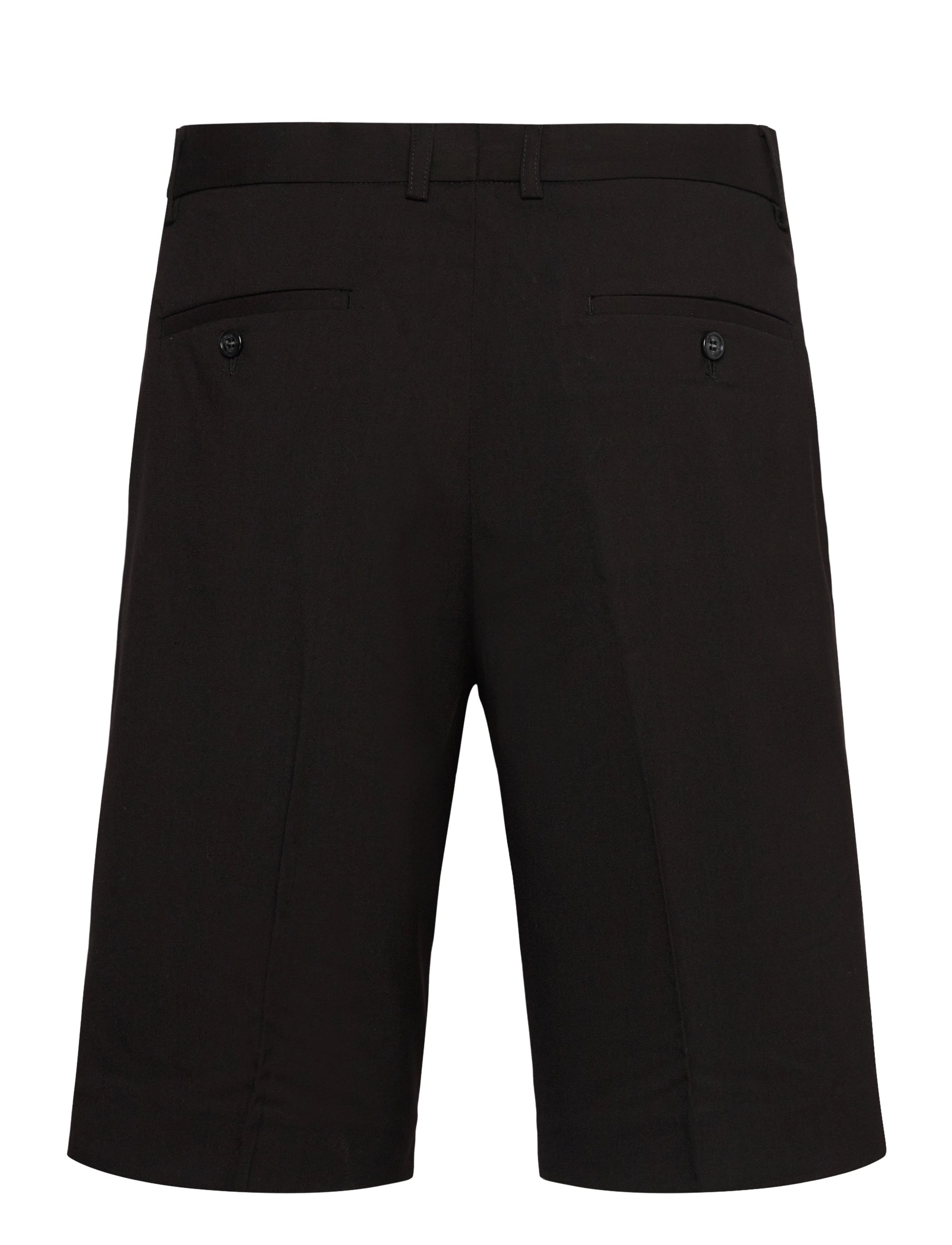 Lindbergh - Plain suit shorts - chinos shorts - black - 1