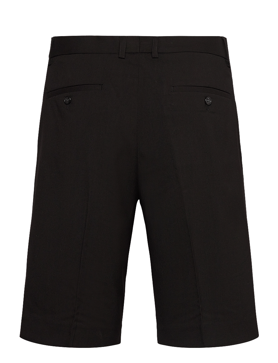 Lindbergh - Plain suit shorts - chinos shorts - black - 1