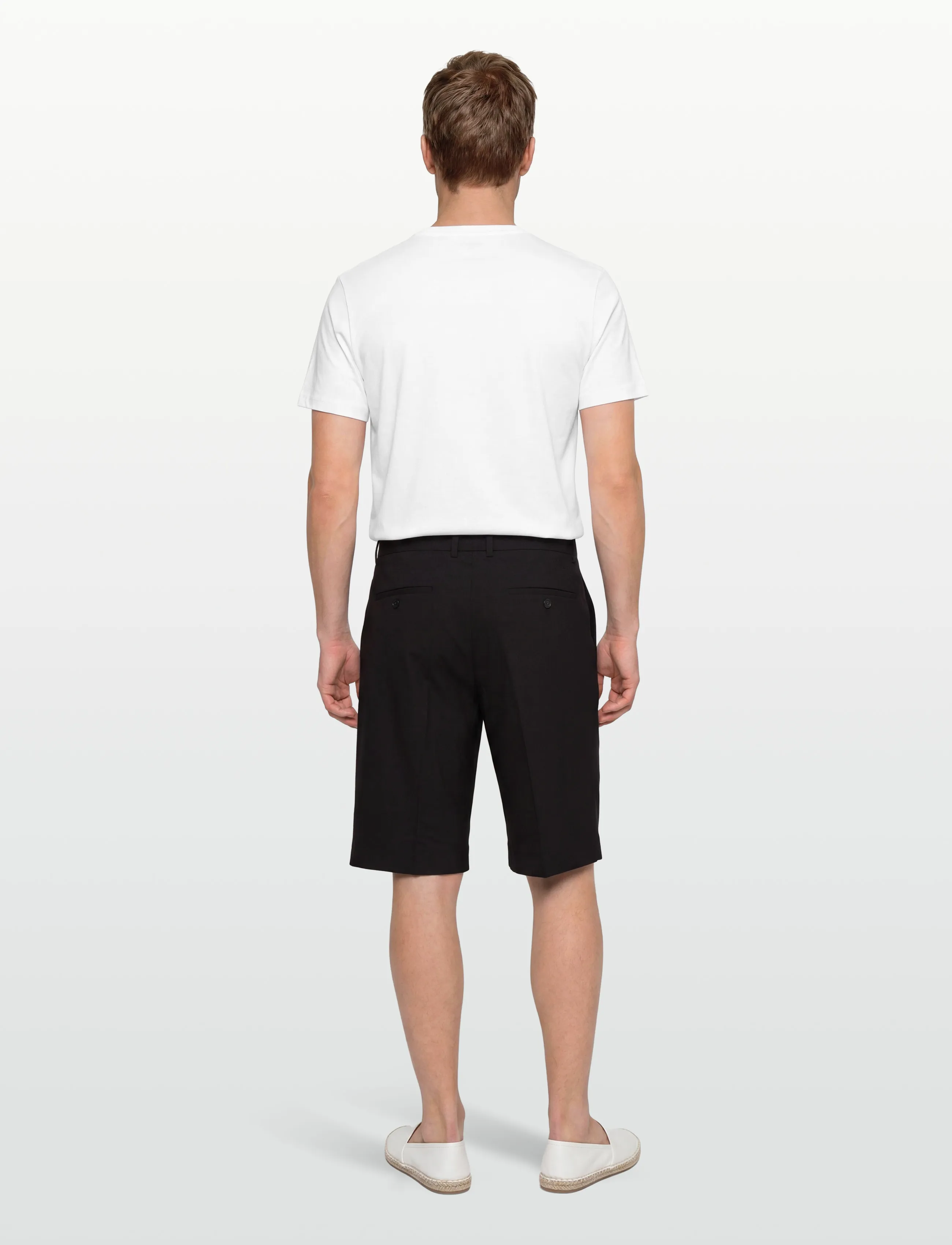 Lindbergh - Plain suit shorts - chino lühikesed püksid - black - 4