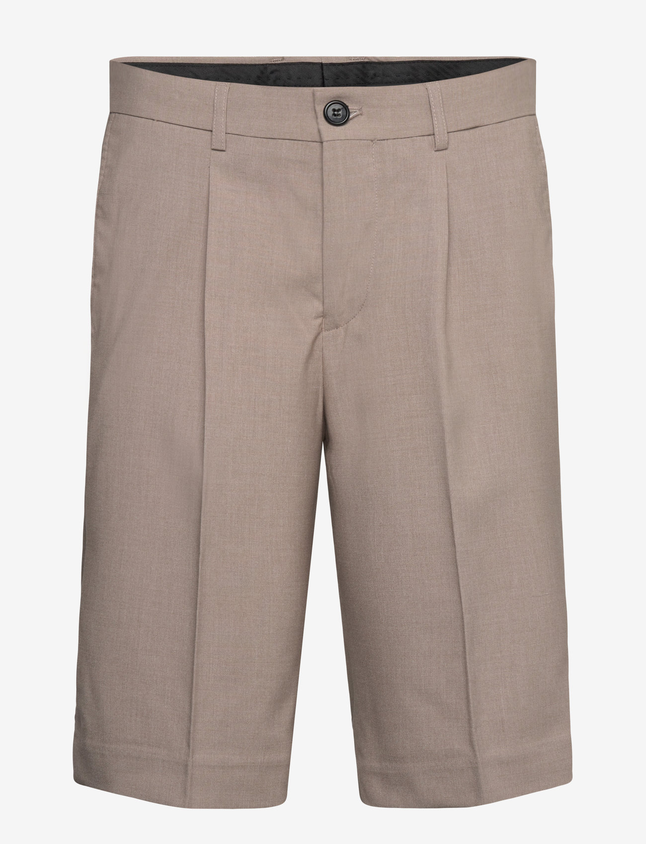 Lindbergh - Plain suit shorts - chinos shorts - lt sand mel - 0