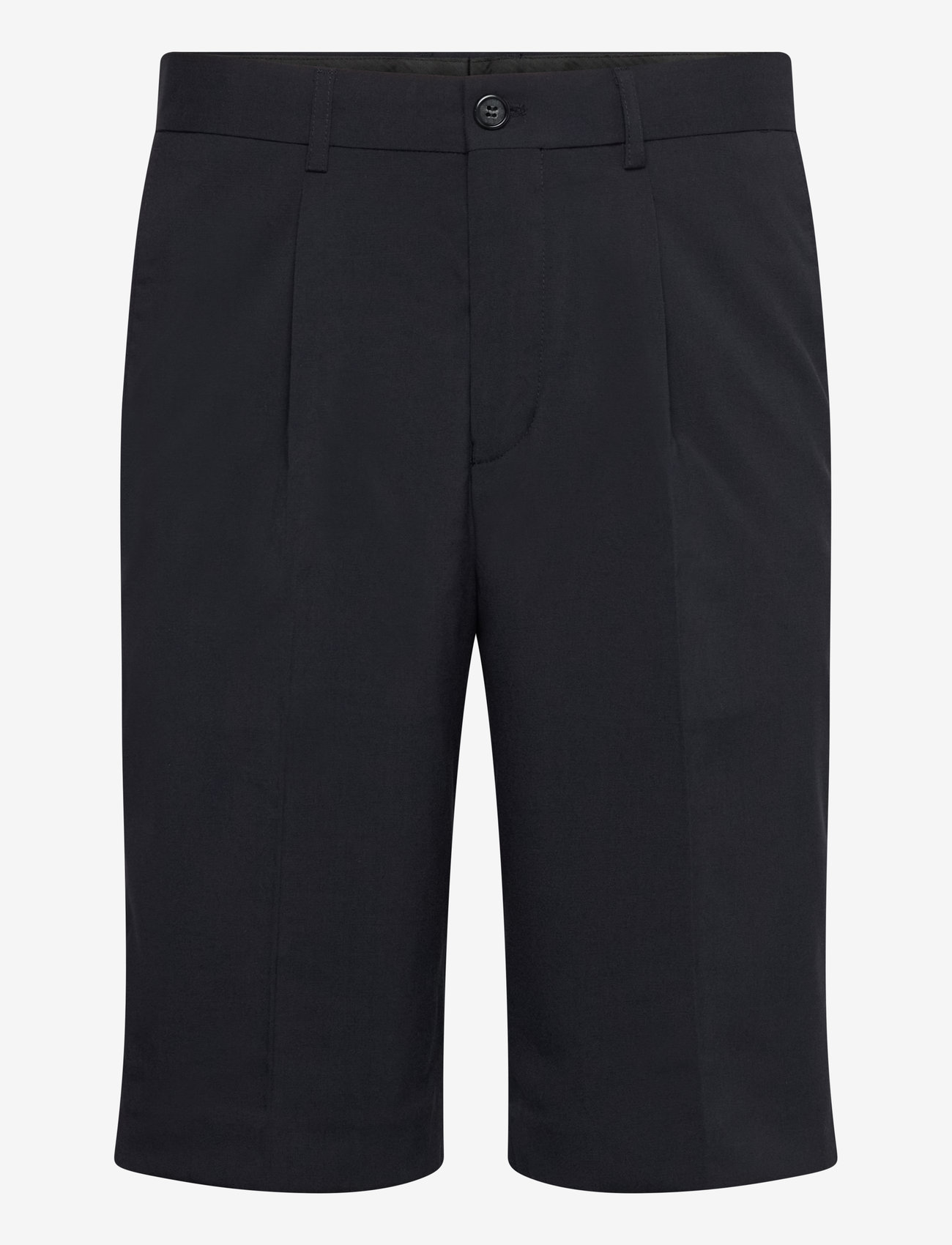 Lindbergh - Plain suit shorts - chinos shorts - navy - 0