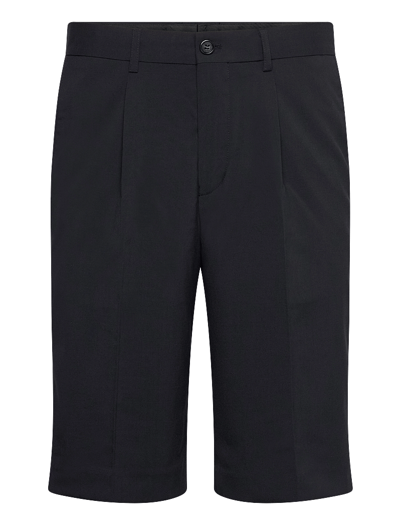 Lindbergh - Plain suit shorts - chinos shorts - navy - 0