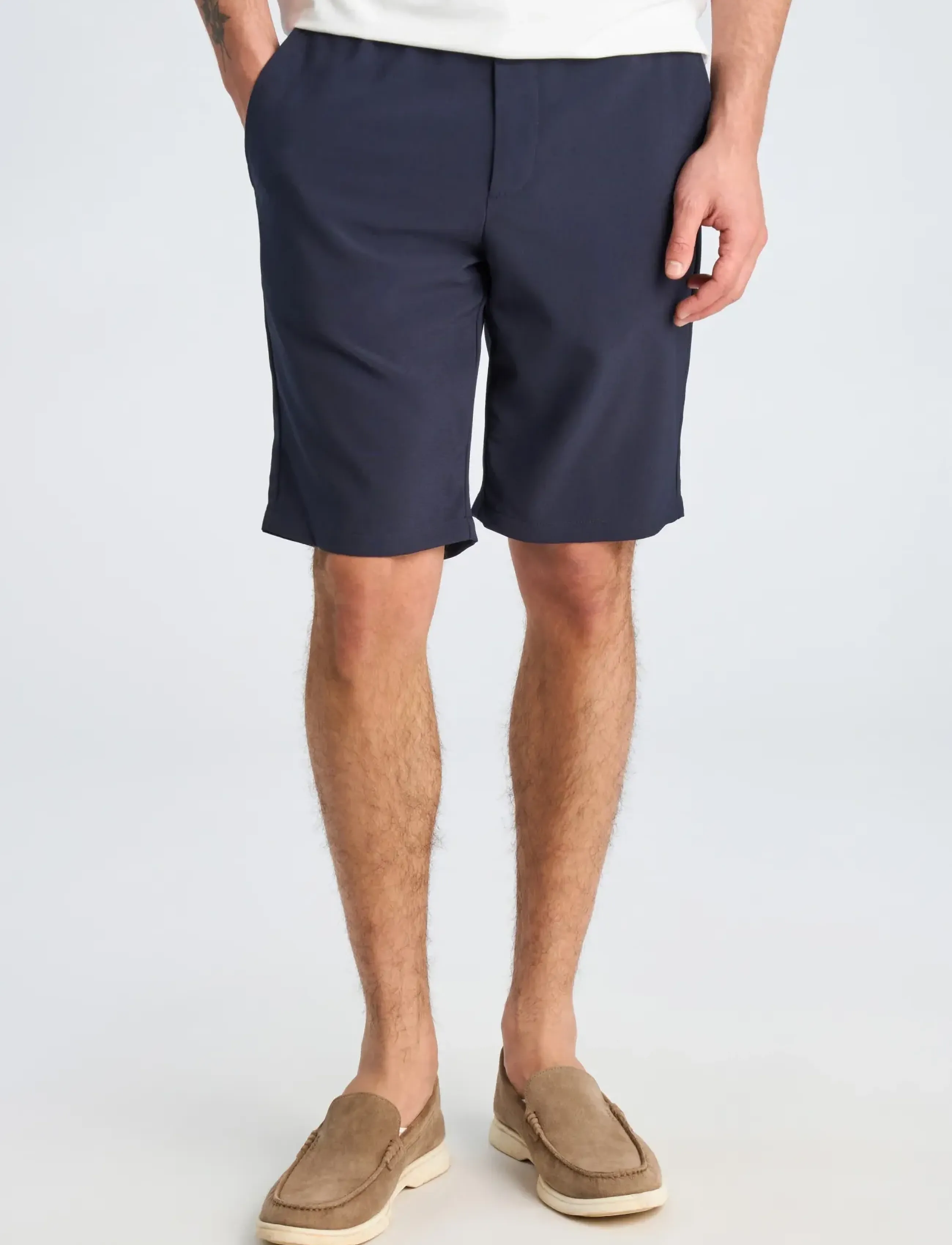 Lindbergh - String shorts - casual shorts - navy - 3