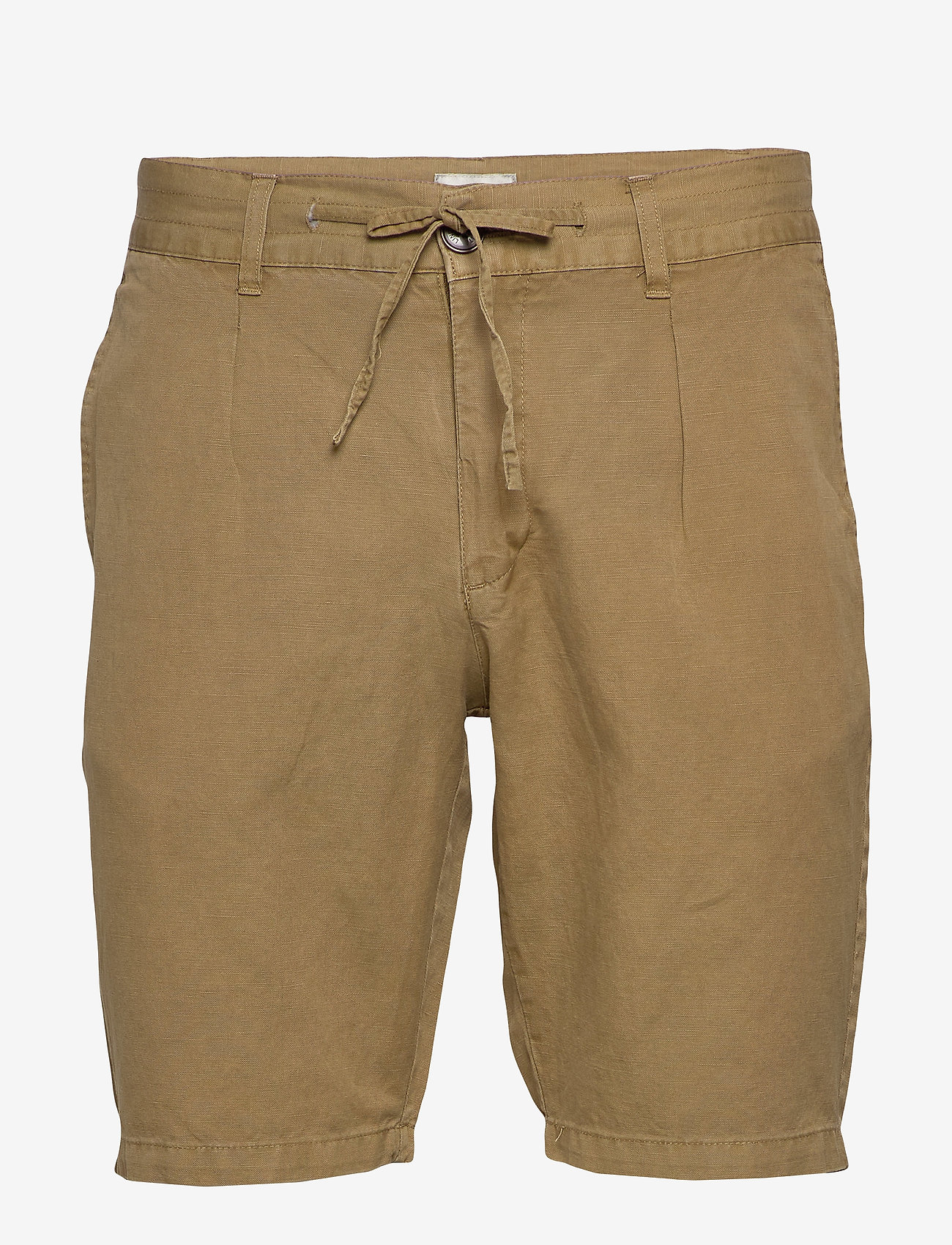Lindbergh - Linen shorts - army - 0