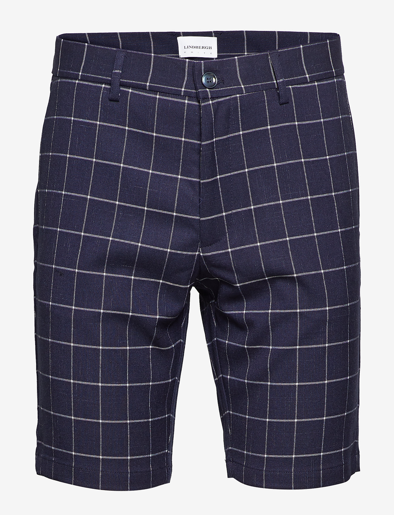 Lindbergh - Checked shorts - dk blue - 0