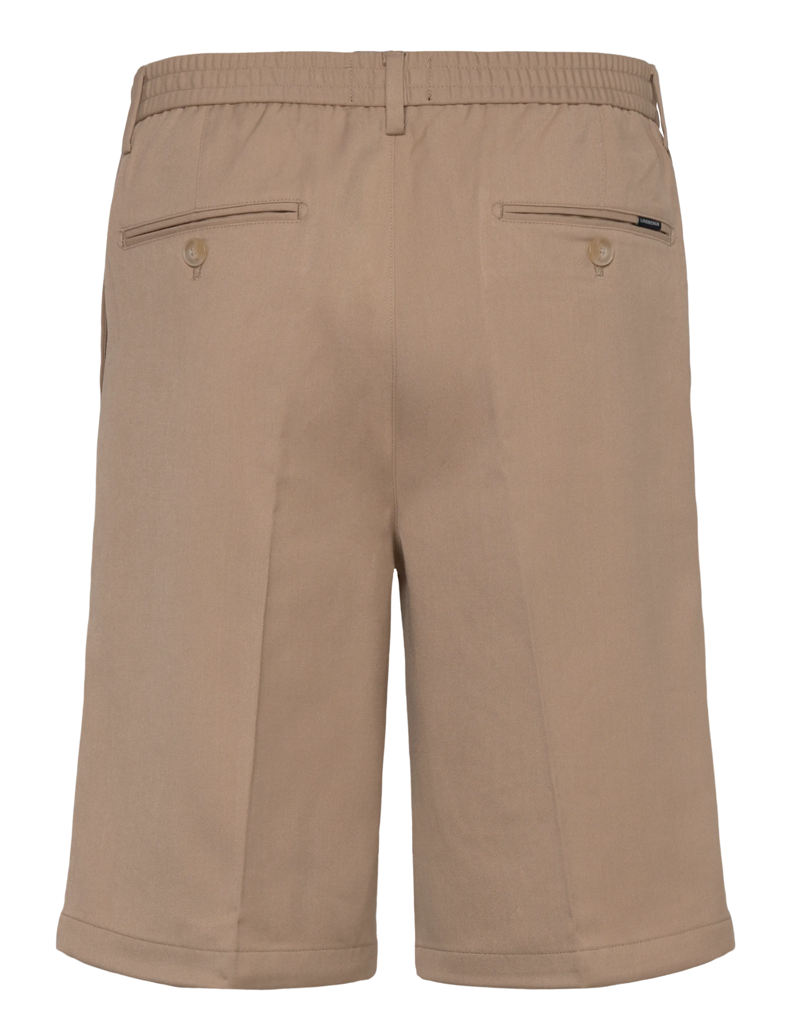 Lindbergh - Stretch twill elasticated shorts - chinos shorts - sand - 2