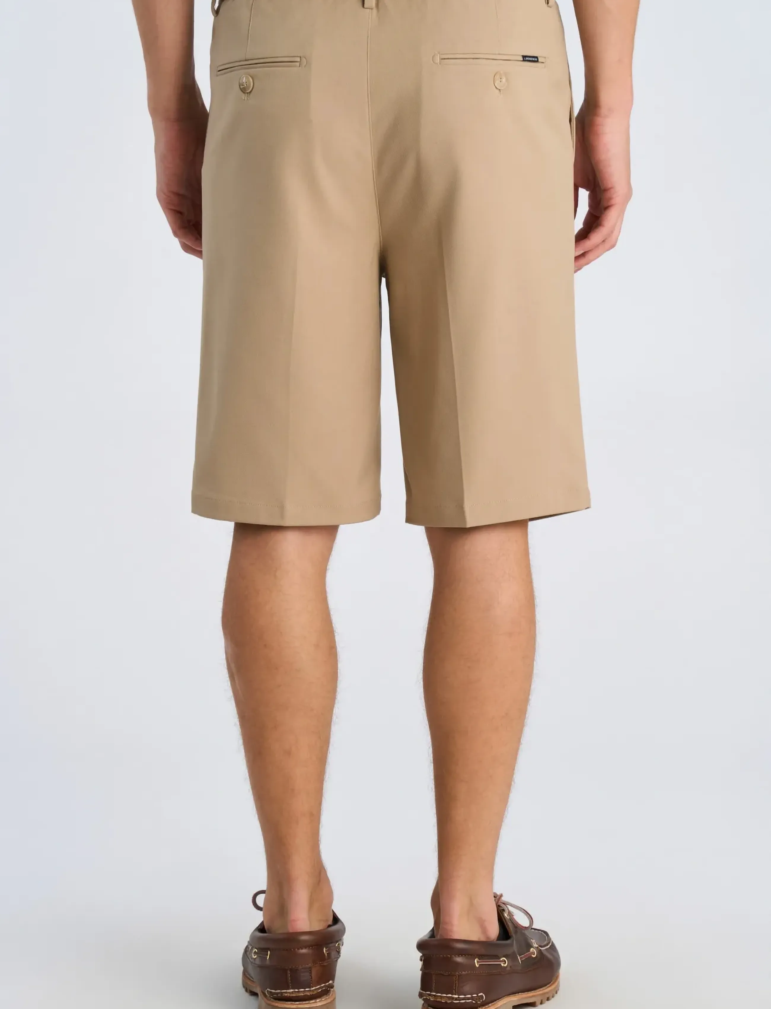 Lindbergh - Stretch twill elasticated shorts - chinos shorts - sand - 4