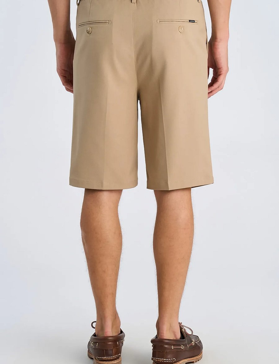 Lindbergh - Stretch twill elasticated shorts - chinos shorts - sand - 4