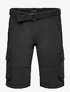 Garment dyed cargo shorts - DK NAVY