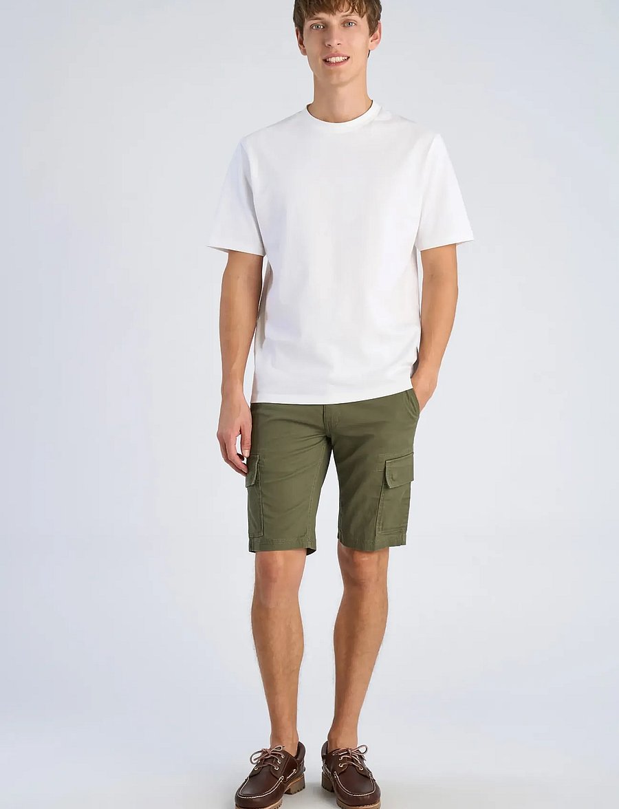 Lindbergh - Superflex Cargo Shorts - cargo shorts - dusty olive - 0