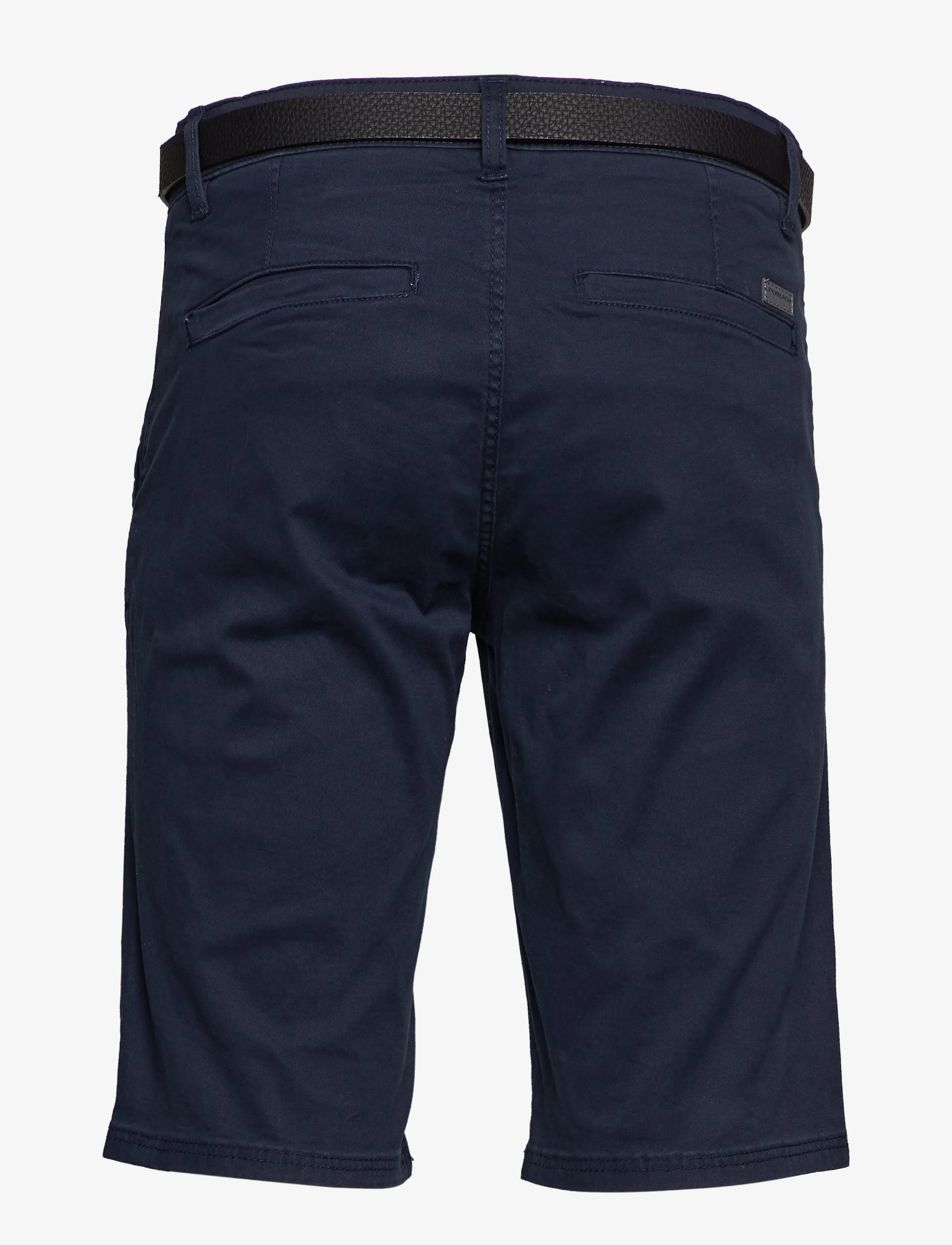 Lindbergh - Classic chino shorts w?. belt - Slim fit - chino lühikesed püksid - navy - 2