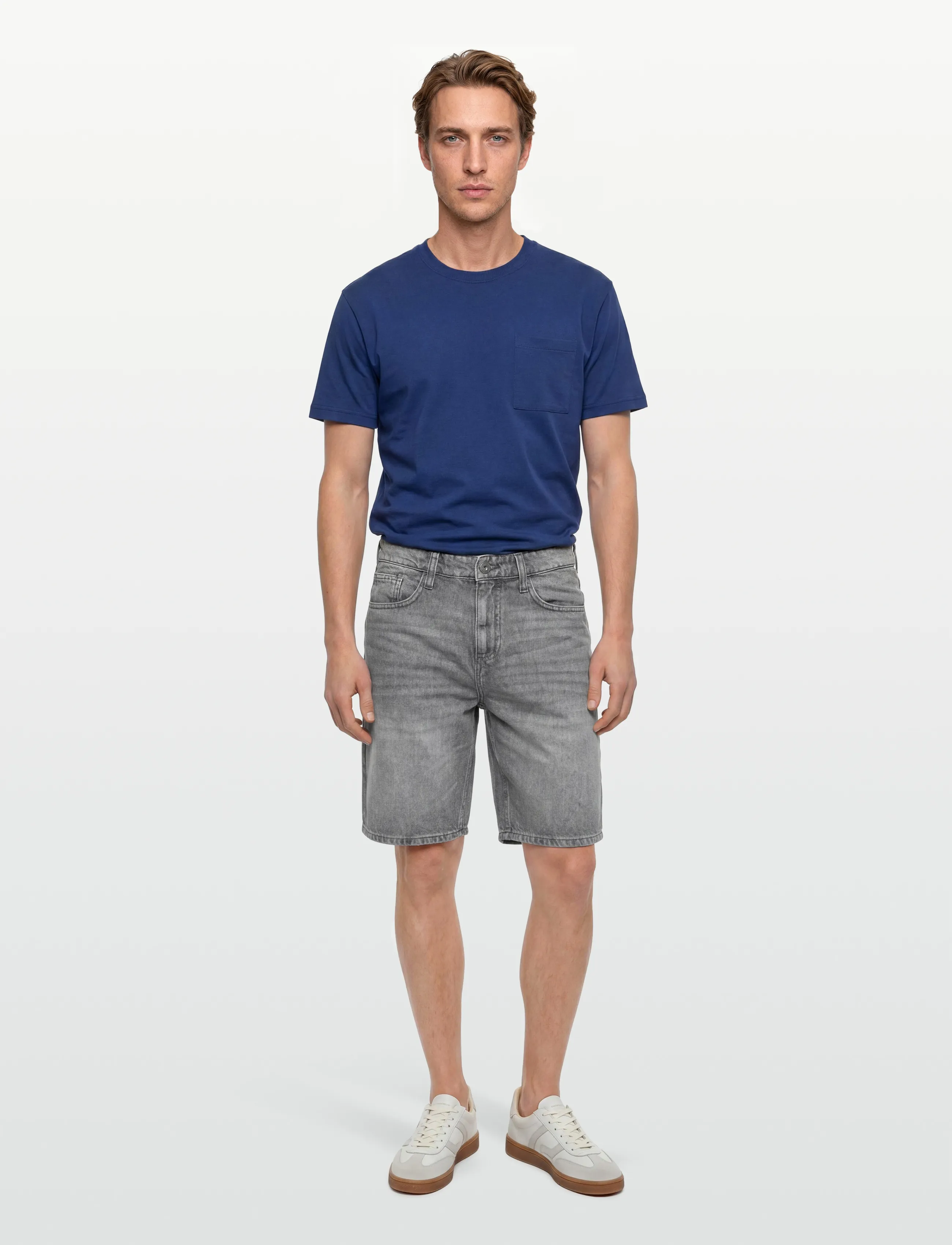 Lindbergh - Loose fit shorts - mænd - dark grey - 0