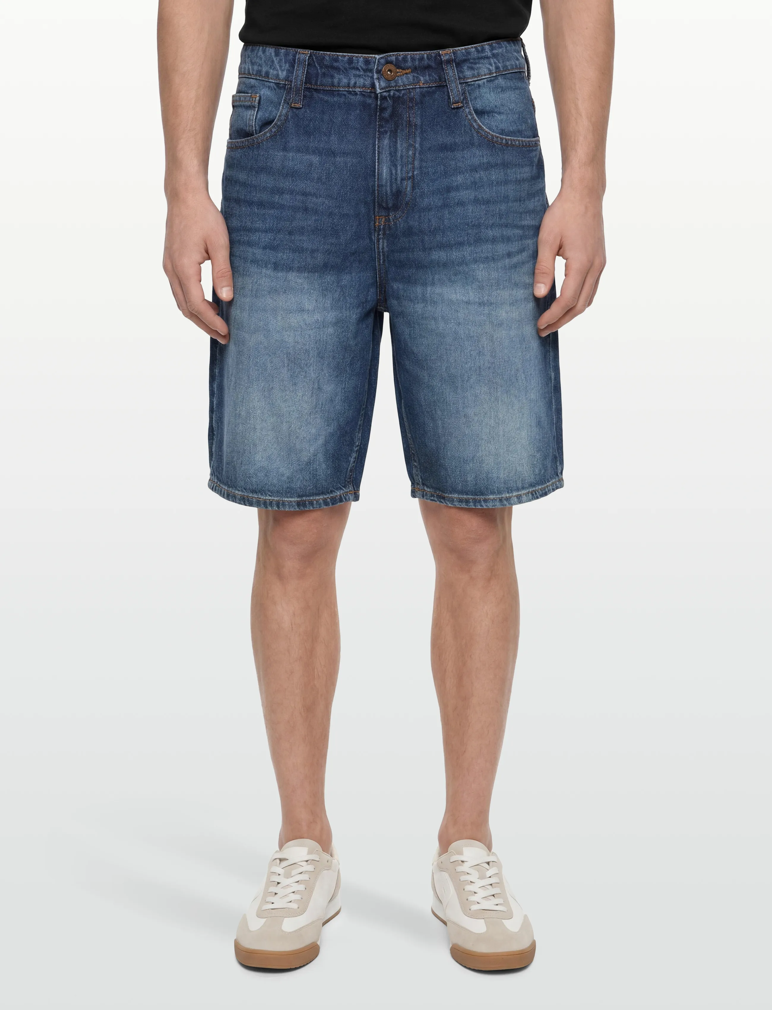 Lindbergh - Loose fit shorts - mehed - dark stone - 3