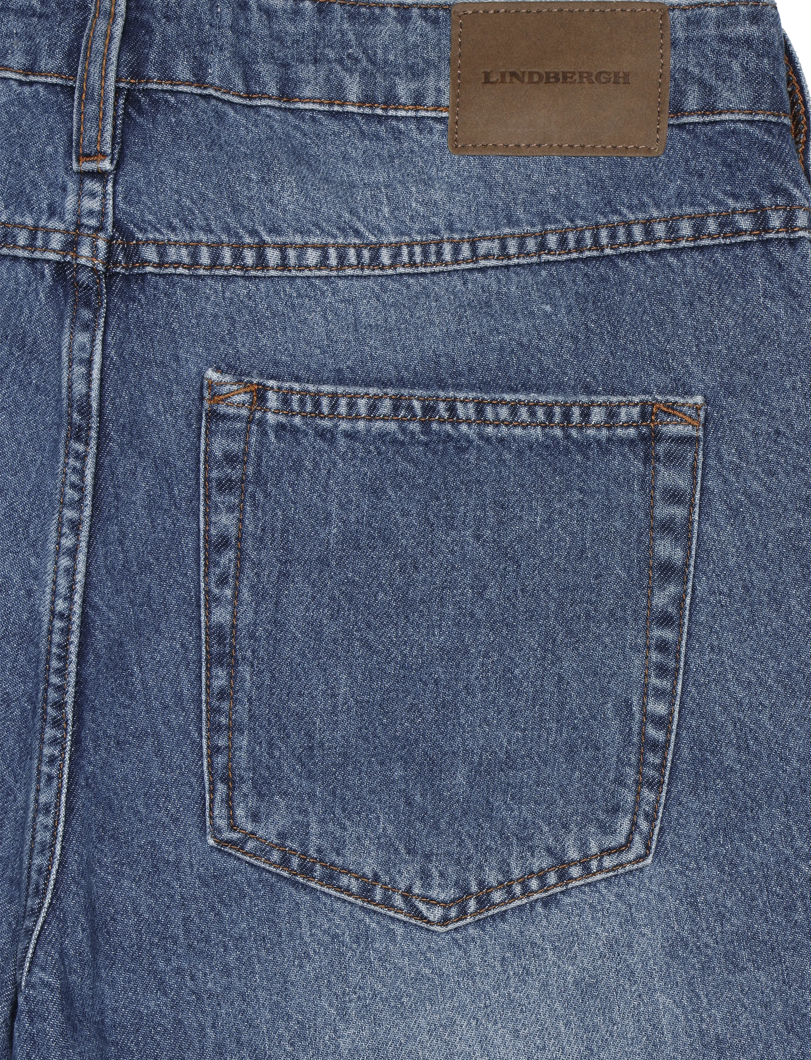 Lindbergh - Loose fit shorts - mænd - mid blue - 5