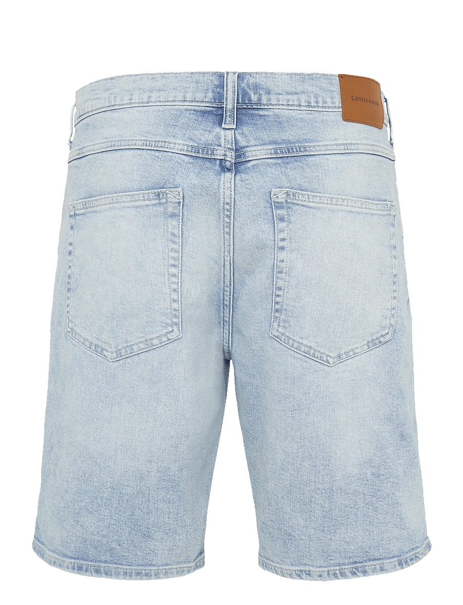 Lindbergh - Loose fit shorts - casual shorts - light indigo denim - 1
