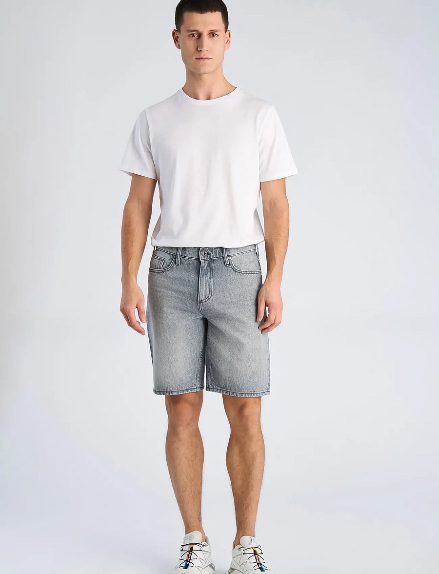 Lindbergh - Loose fit shorts - jorts - thunder grey - 0