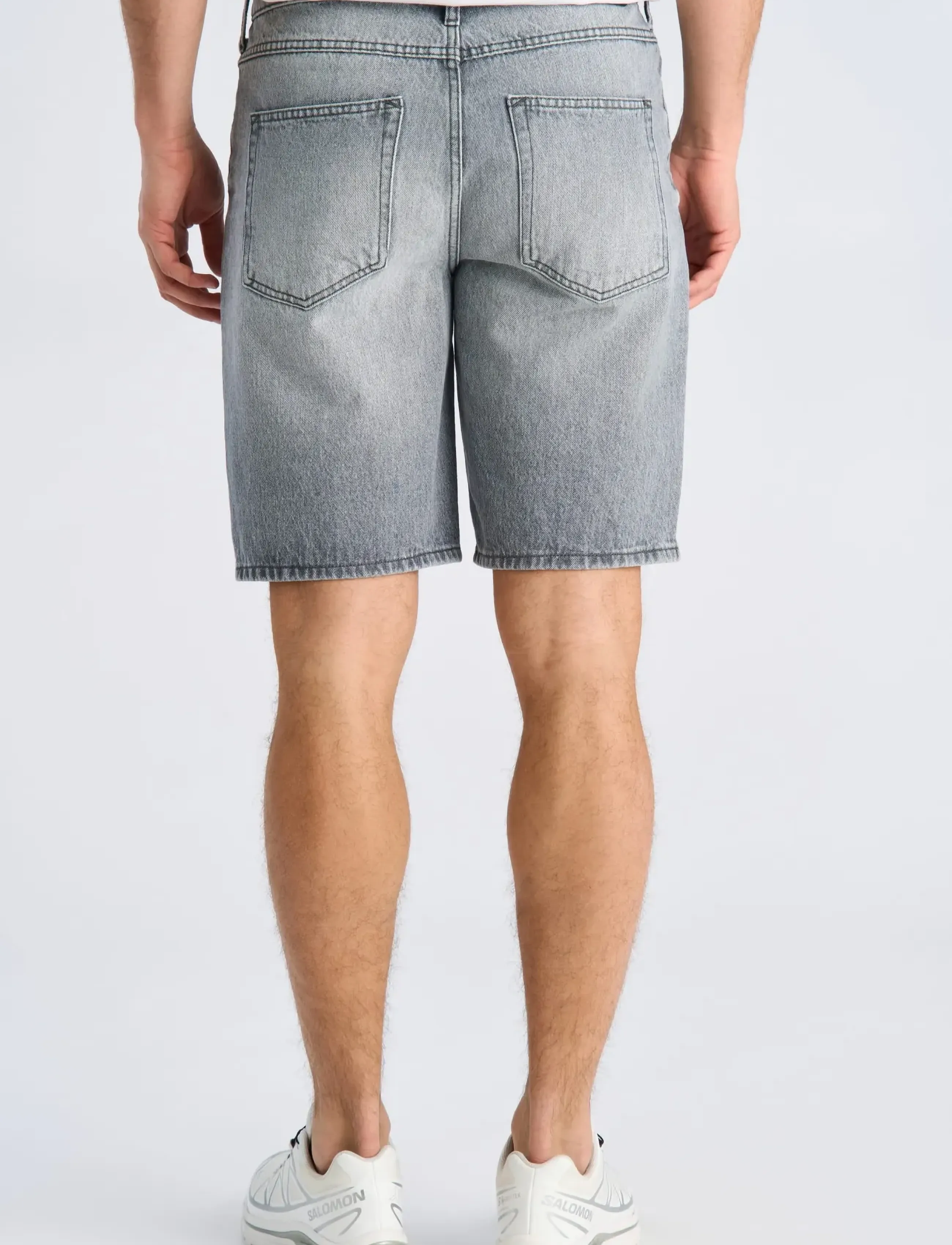 Lindbergh - Loose fit shorts - herren - thunder grey - 4