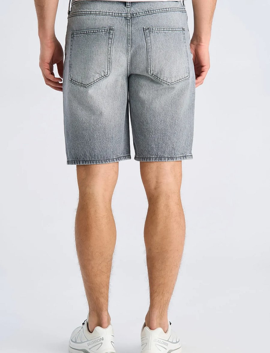 Lindbergh - Loose fit shorts - jorts - thunder grey - 4