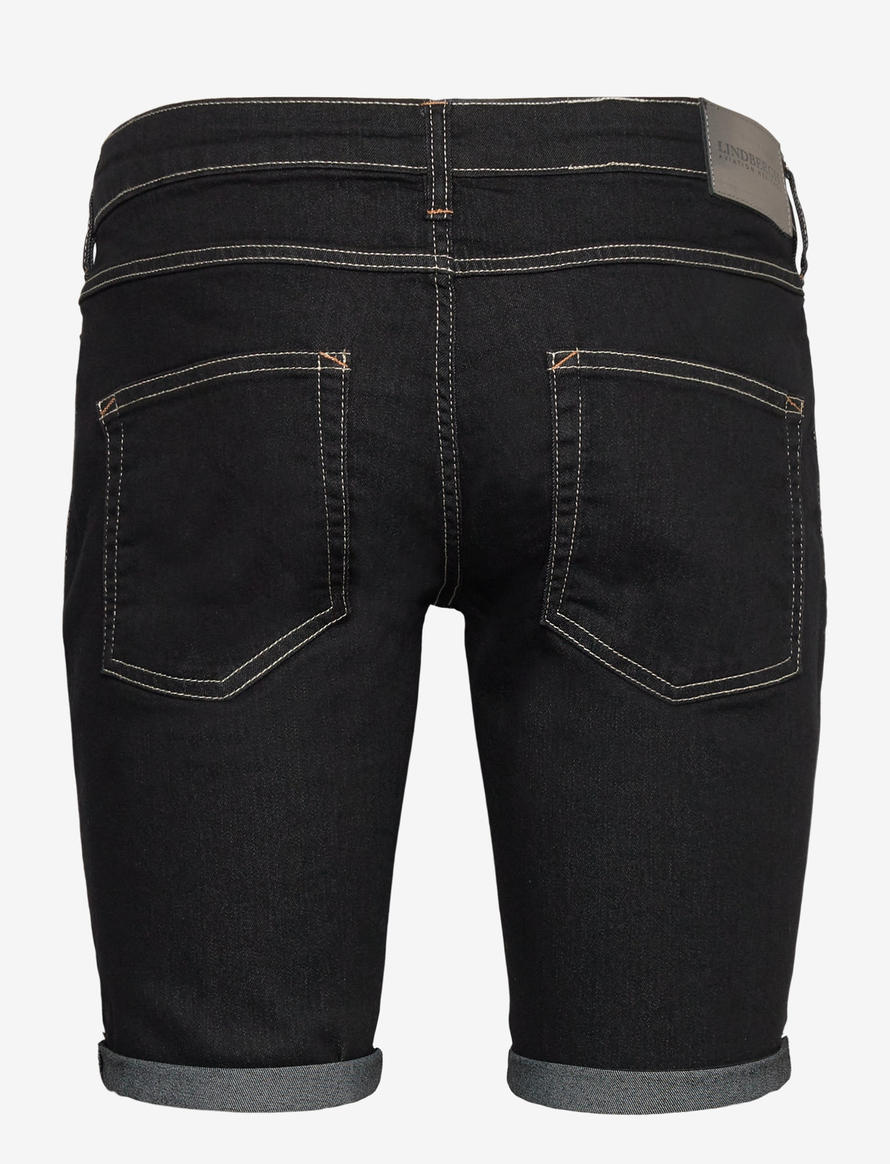 Lindbergh - Stretch denim shorts - denim shorts - black wash - 1