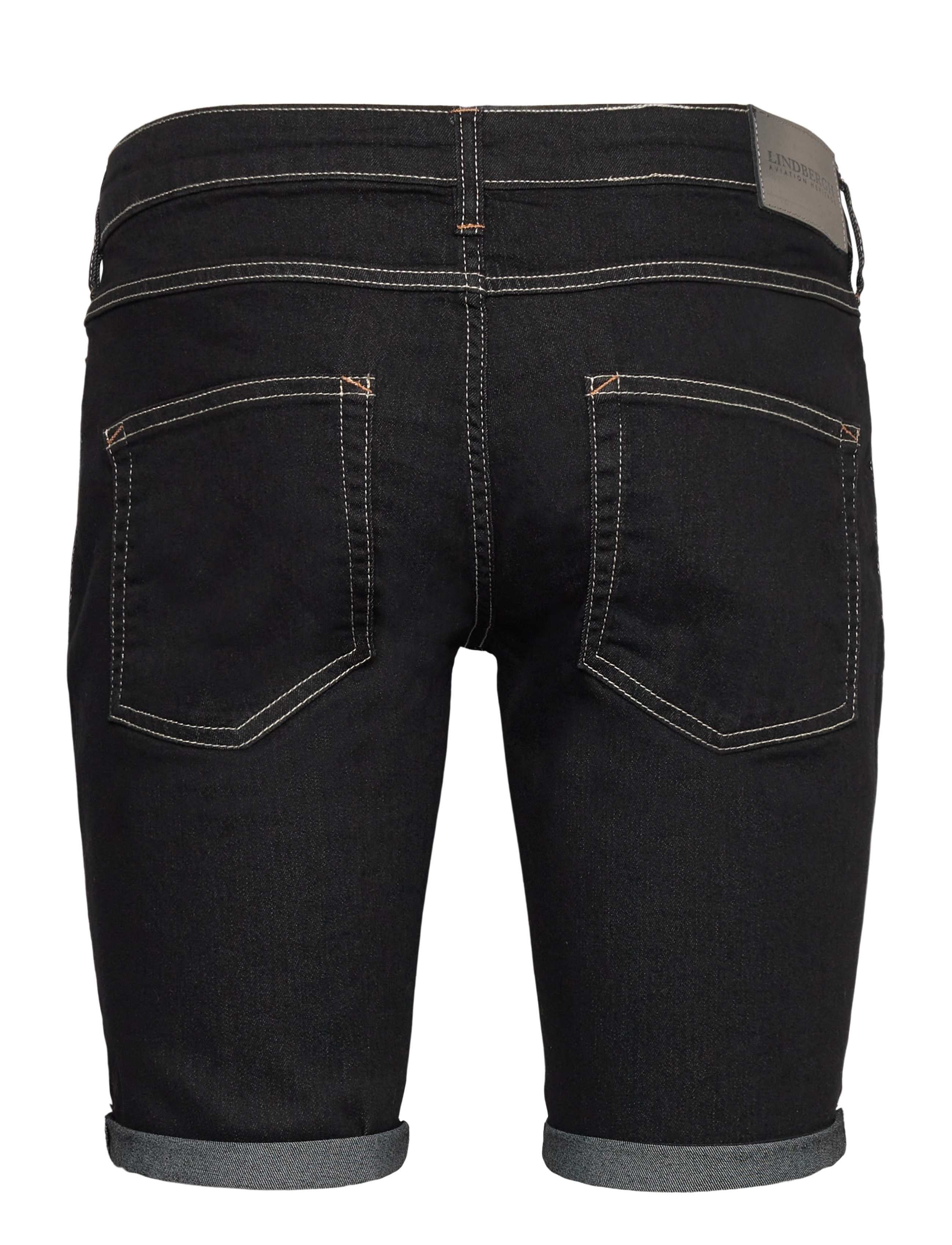 Lindbergh - Stretch denim shorts - denim shorts - black wash - 2