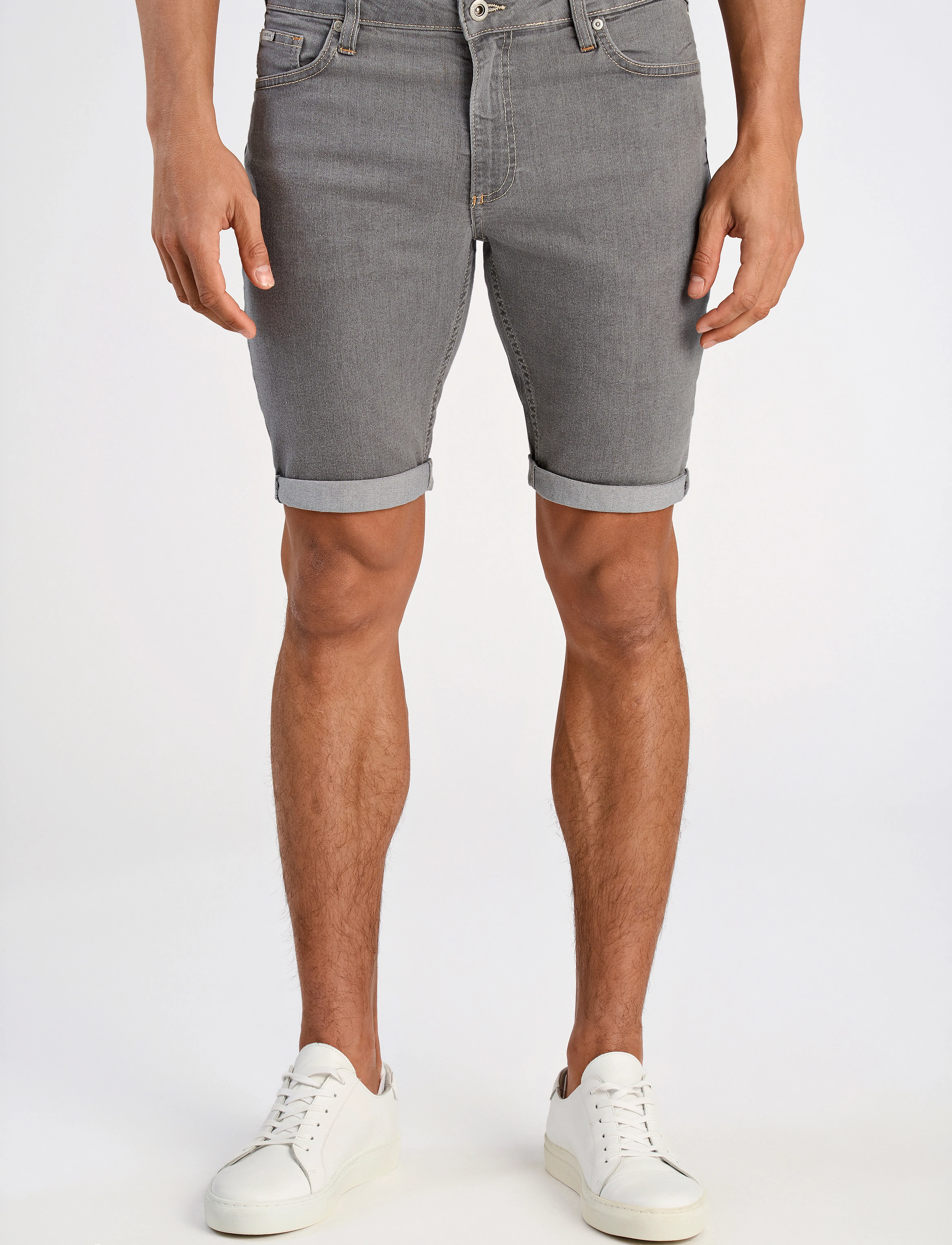 Lindbergh - Stretch denim shorts - lühikesed teksapüksid - grey wash - 3