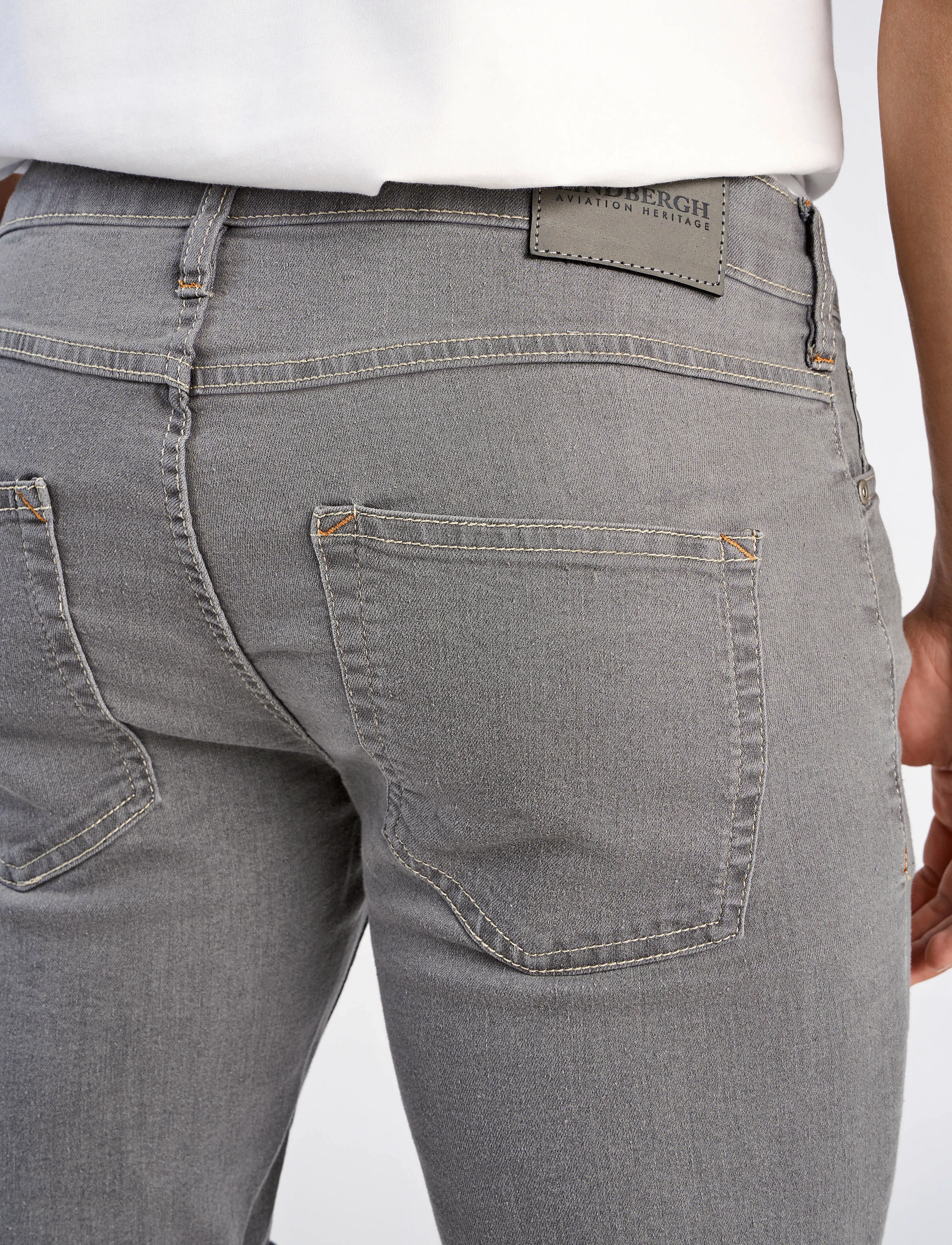 Lindbergh - Stretch denim shorts - lühikesed teksapüksid - grey wash - 5