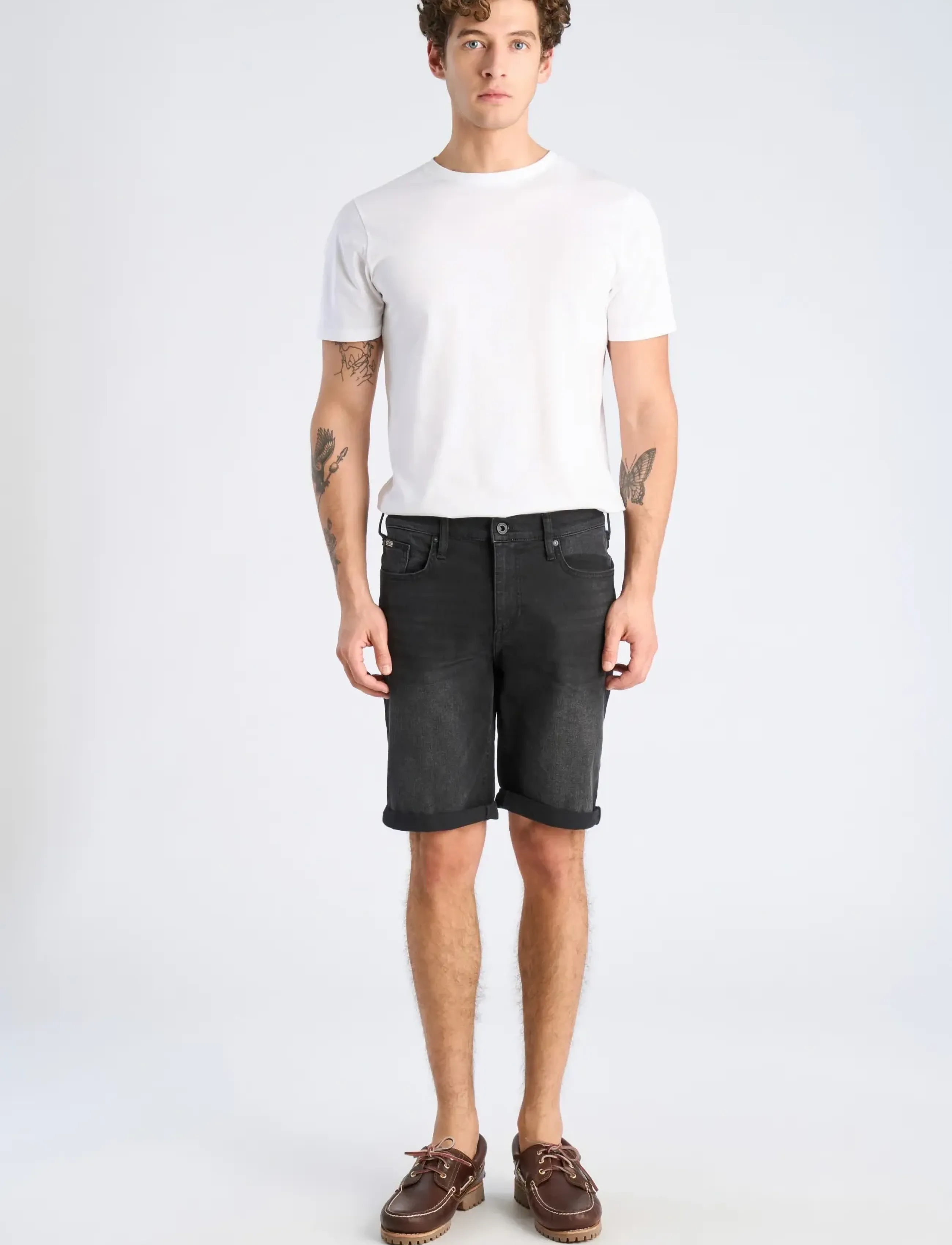 Lindbergh Superflex shorts - Nordic Style - BLACK / black