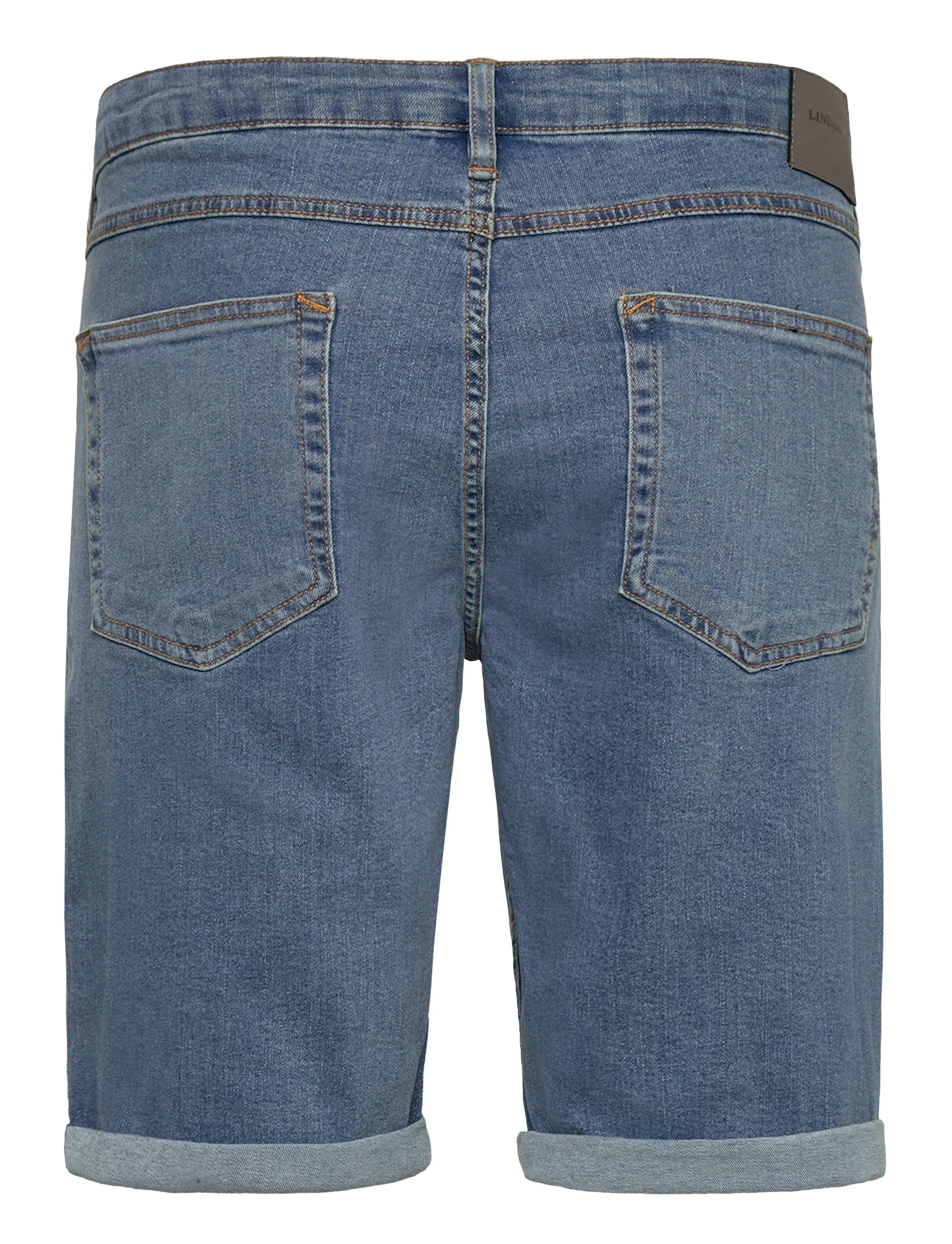 Lindbergh - Denim shorts - män - bleach wash - 1