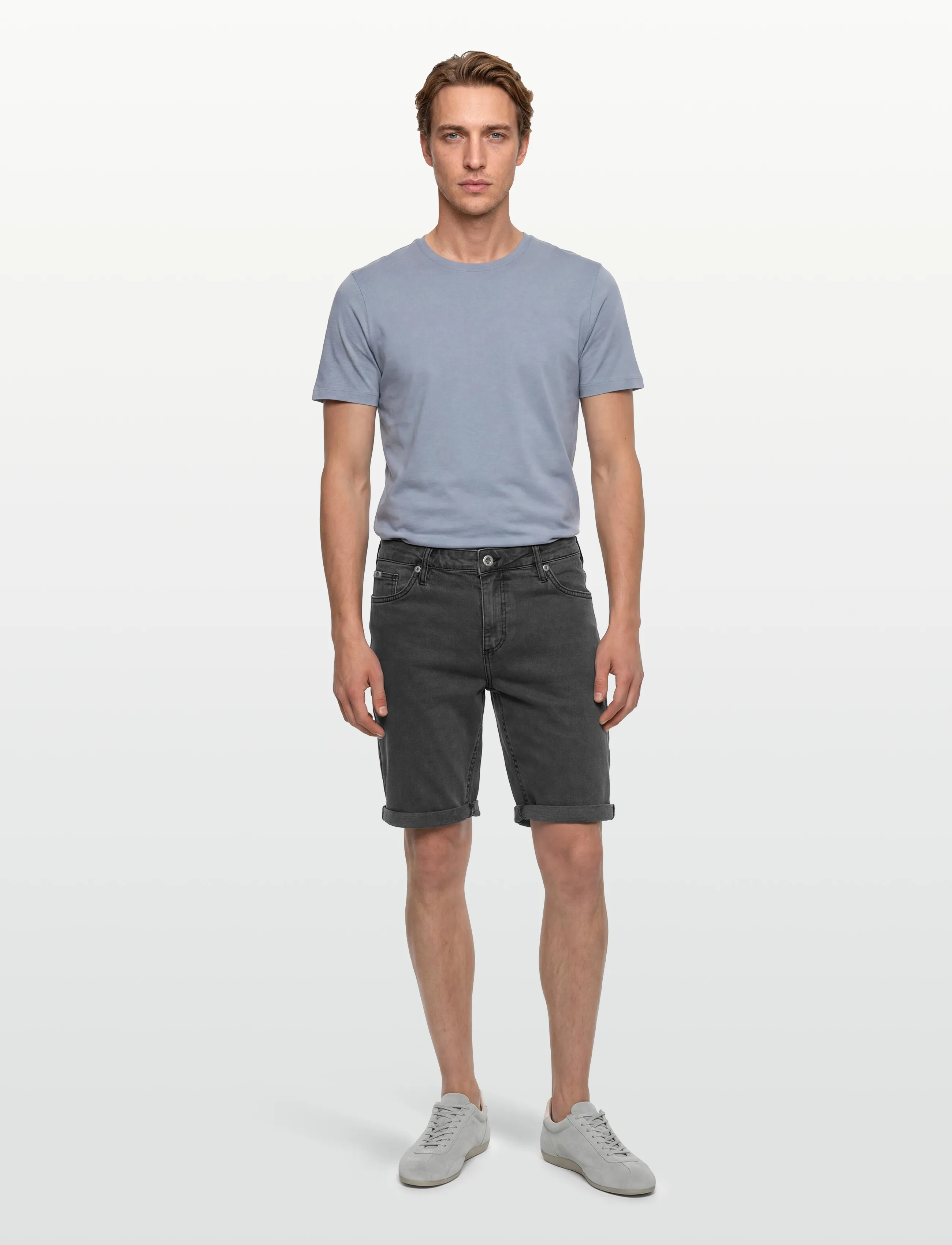 Lindbergh - Denim shorts - herren - grey - 0