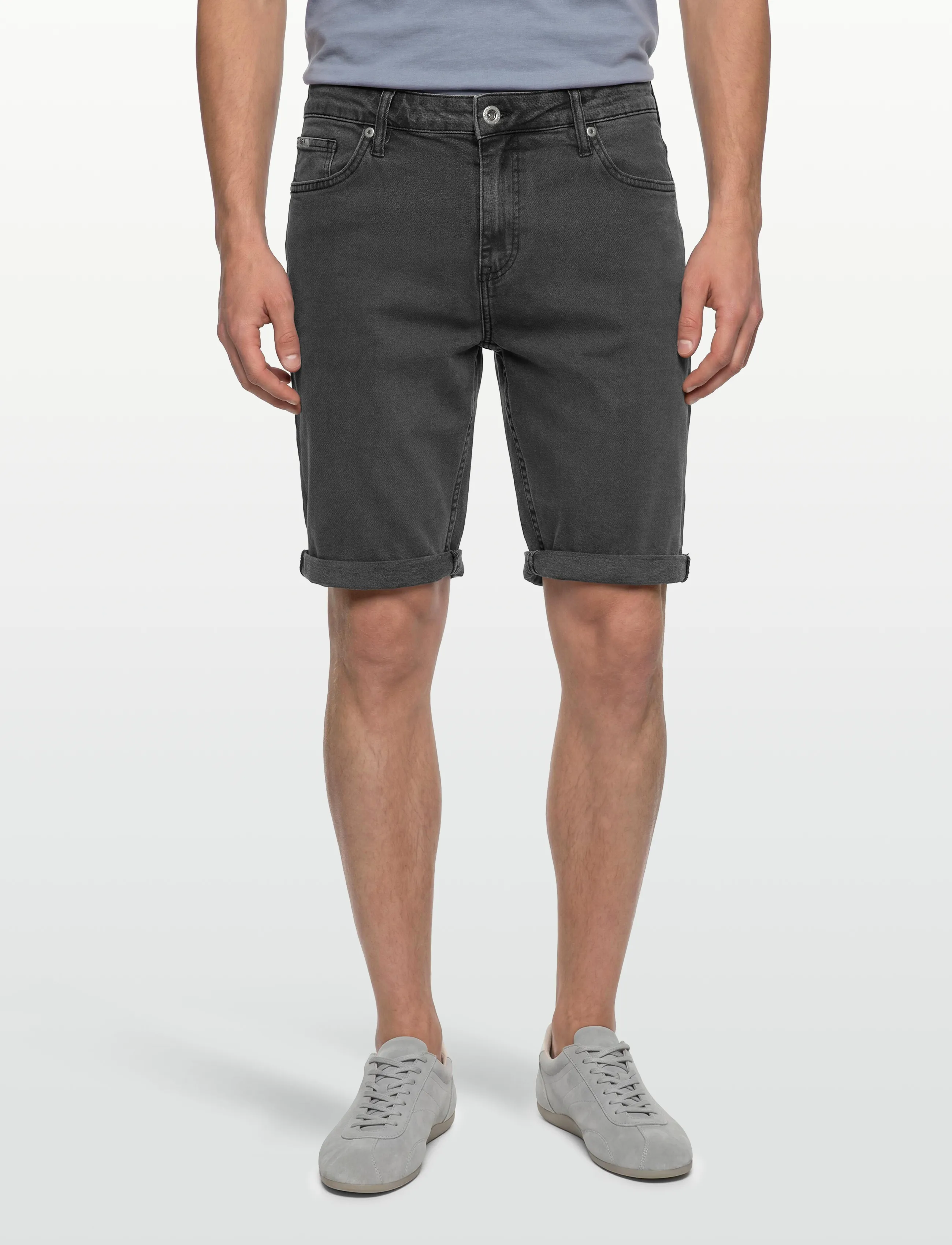 Lindbergh - Denim shorts - herren - grey - 3